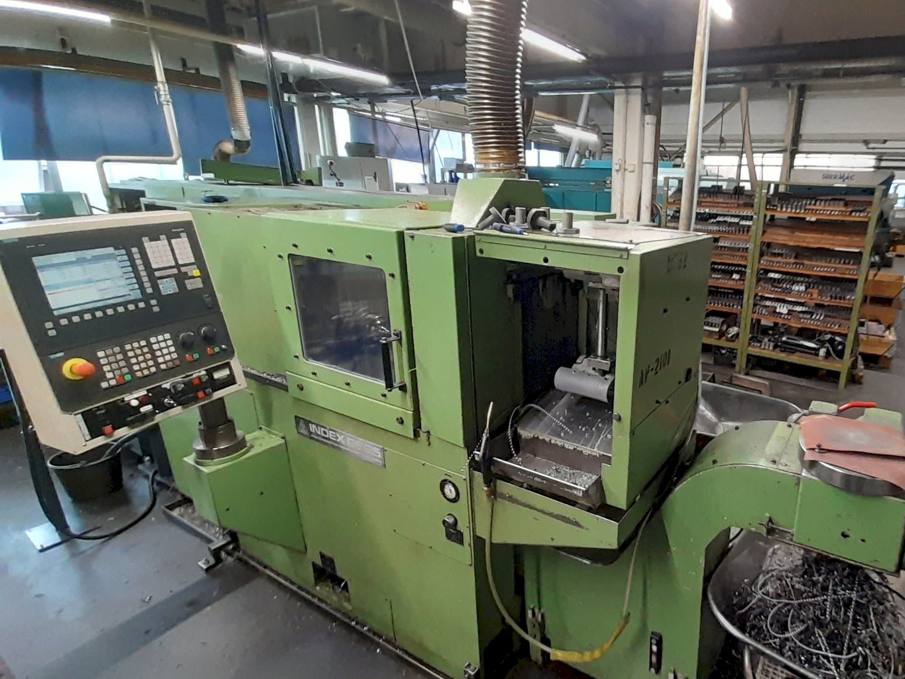 Front view of Index GE65  machine