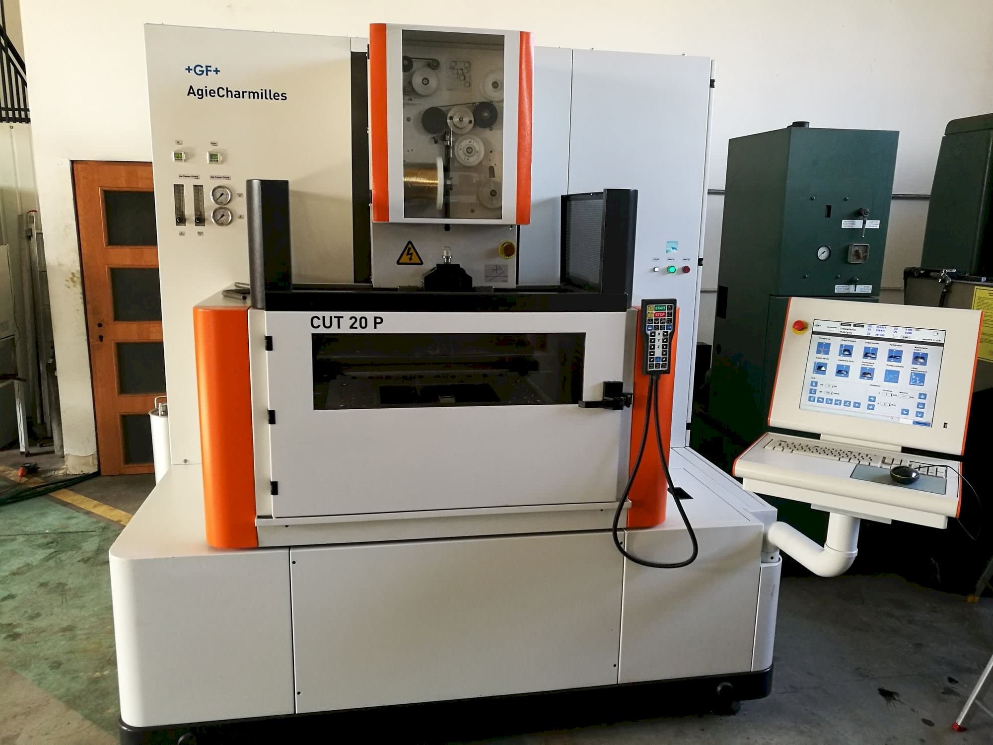 Front view of AgieCharmilles CUT 20 P  machine