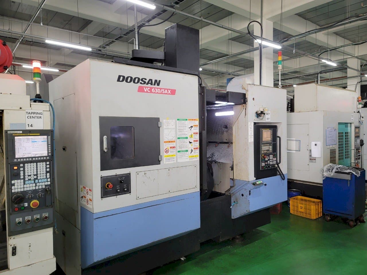 Front view of Doosan VC 630/5AX  machine
