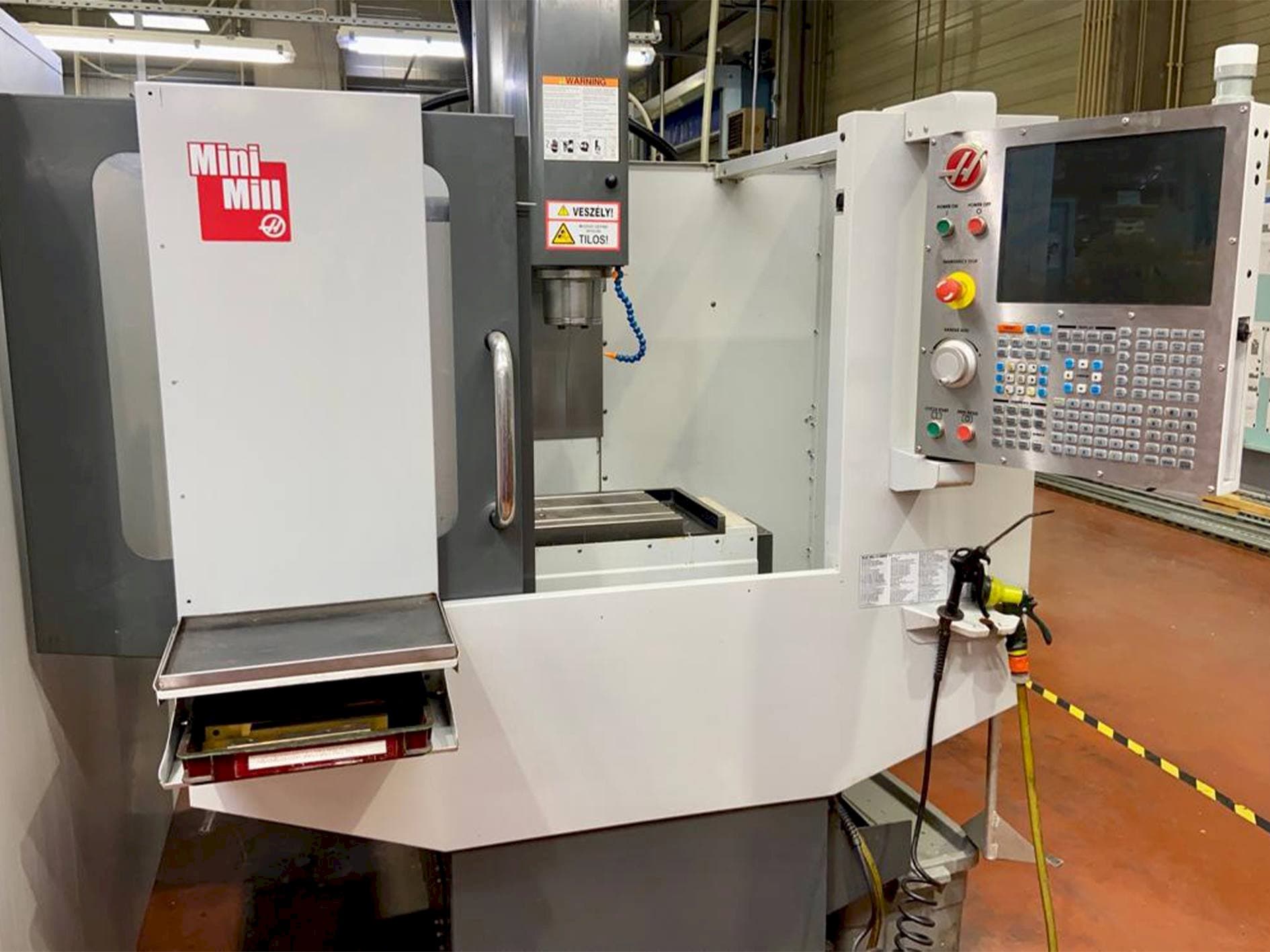 Front view of HAAS MINIMILL  machine