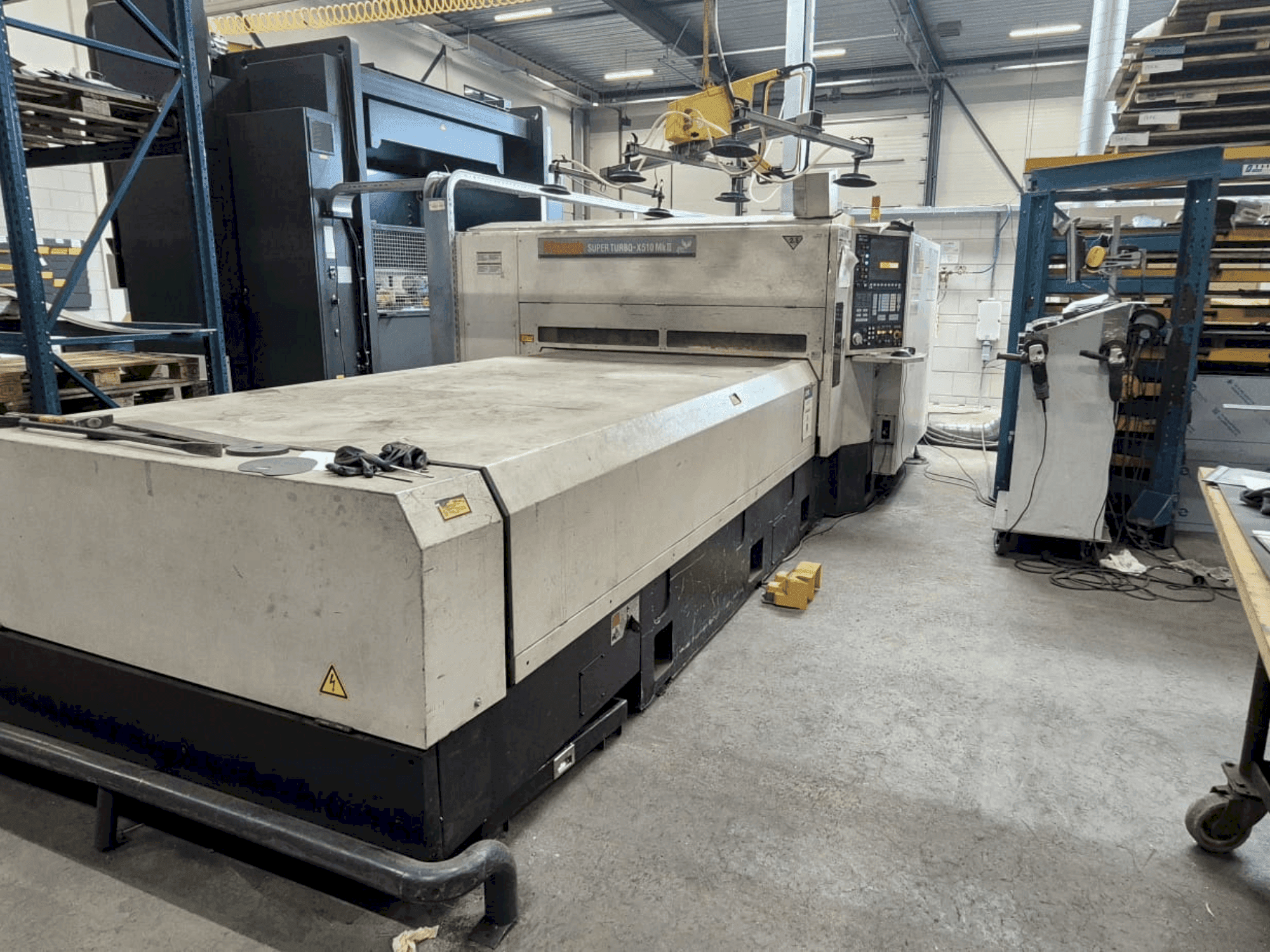 Front view of Mazak Super Turbo-X510 Mk II  machine