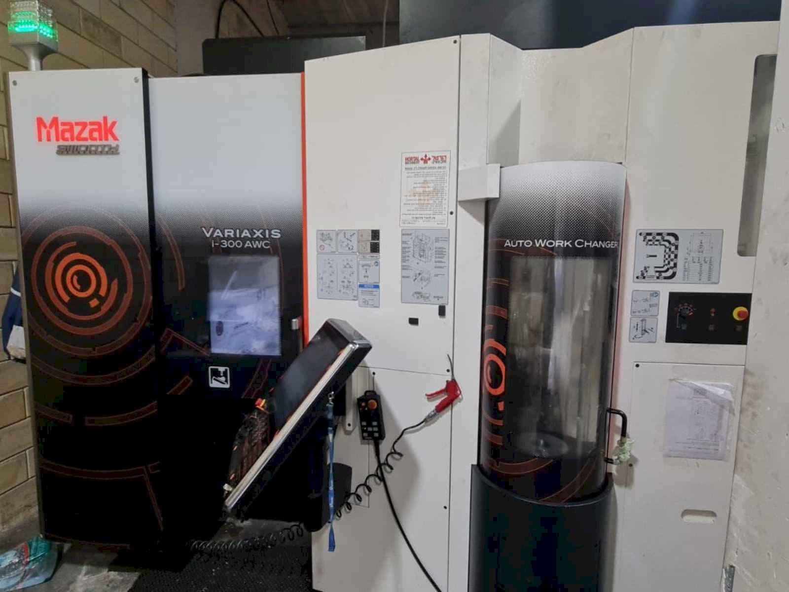 Front view of Mazak VARIAXIS I-300 AWC  machine