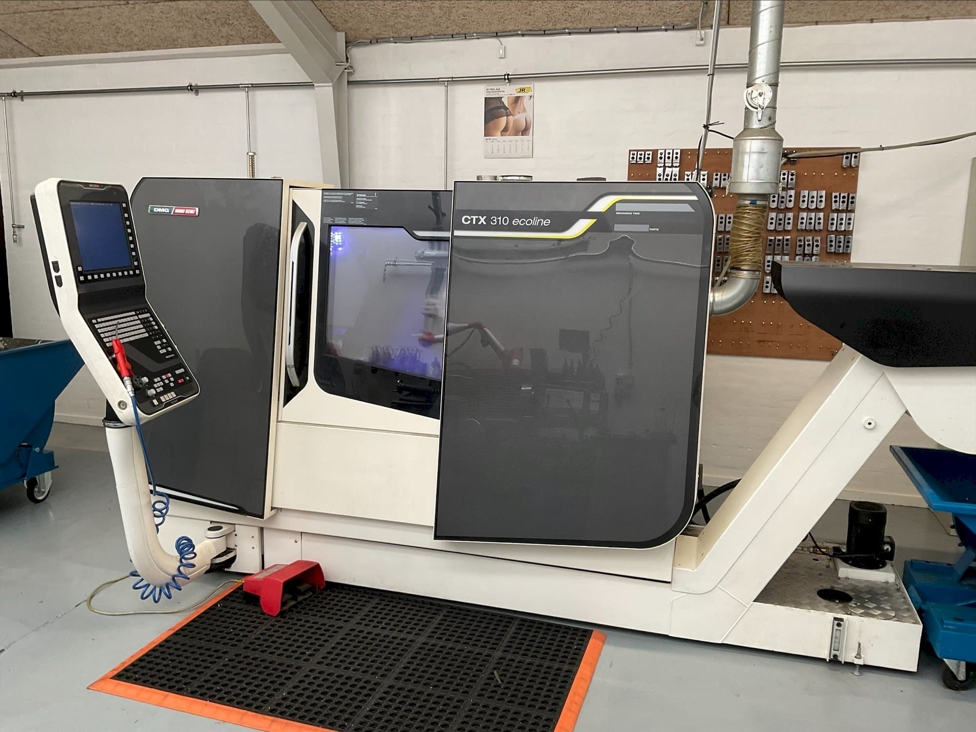 Front view of DMG MORI CTX 310 ecoline  machine