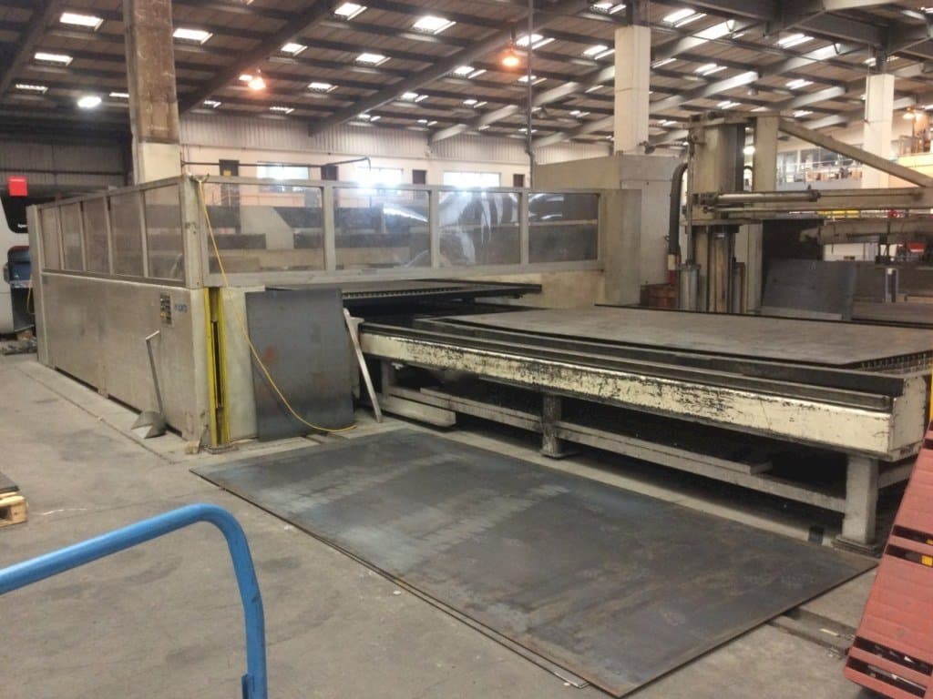 Front view of LVD Implus 4030  machine