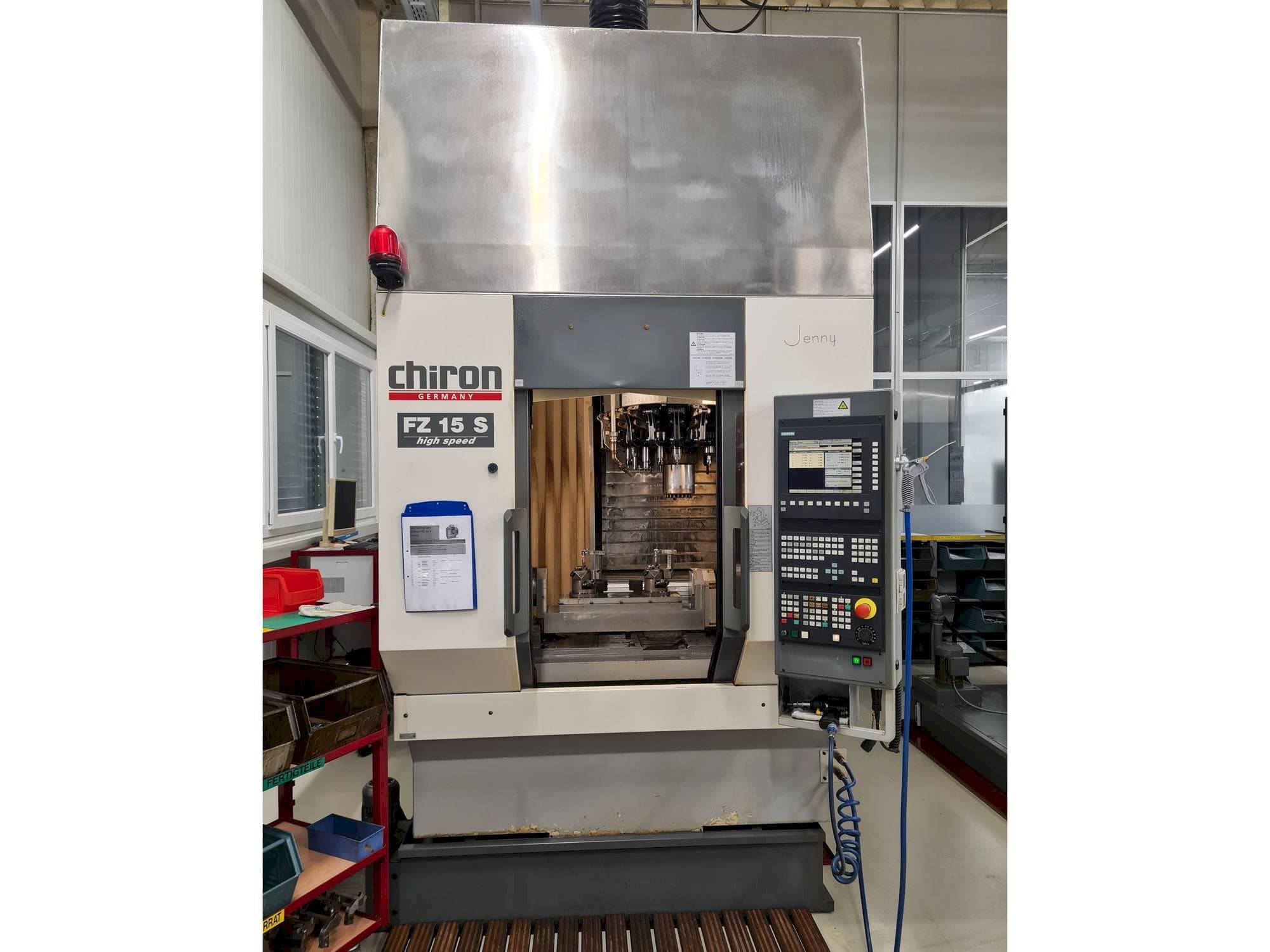 Front view of CHIRON FZ 15 S  machine