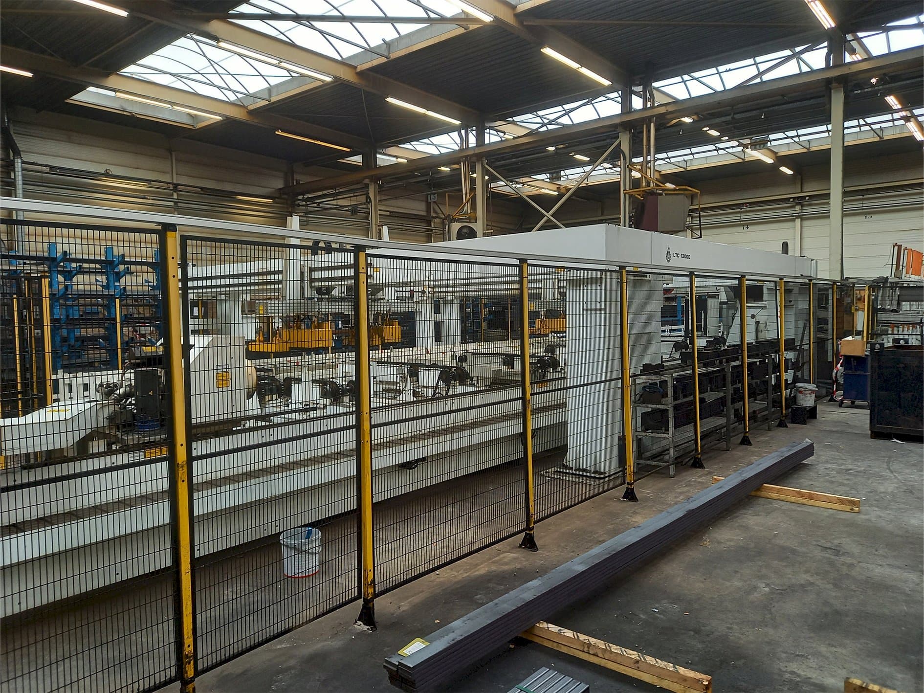 Front view of Balliu  LTC 13000  machine