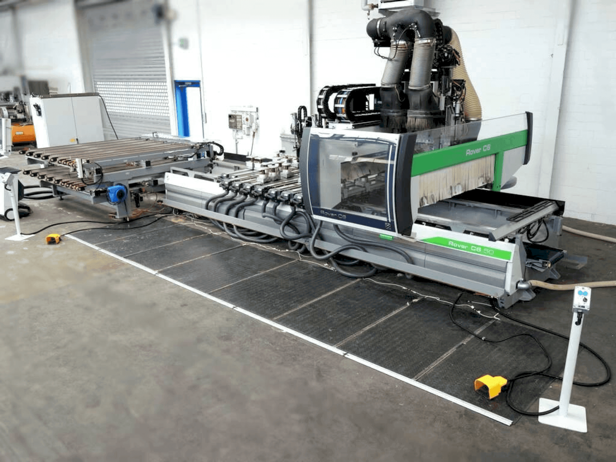 Front view of BIESSE Rover C6  machine