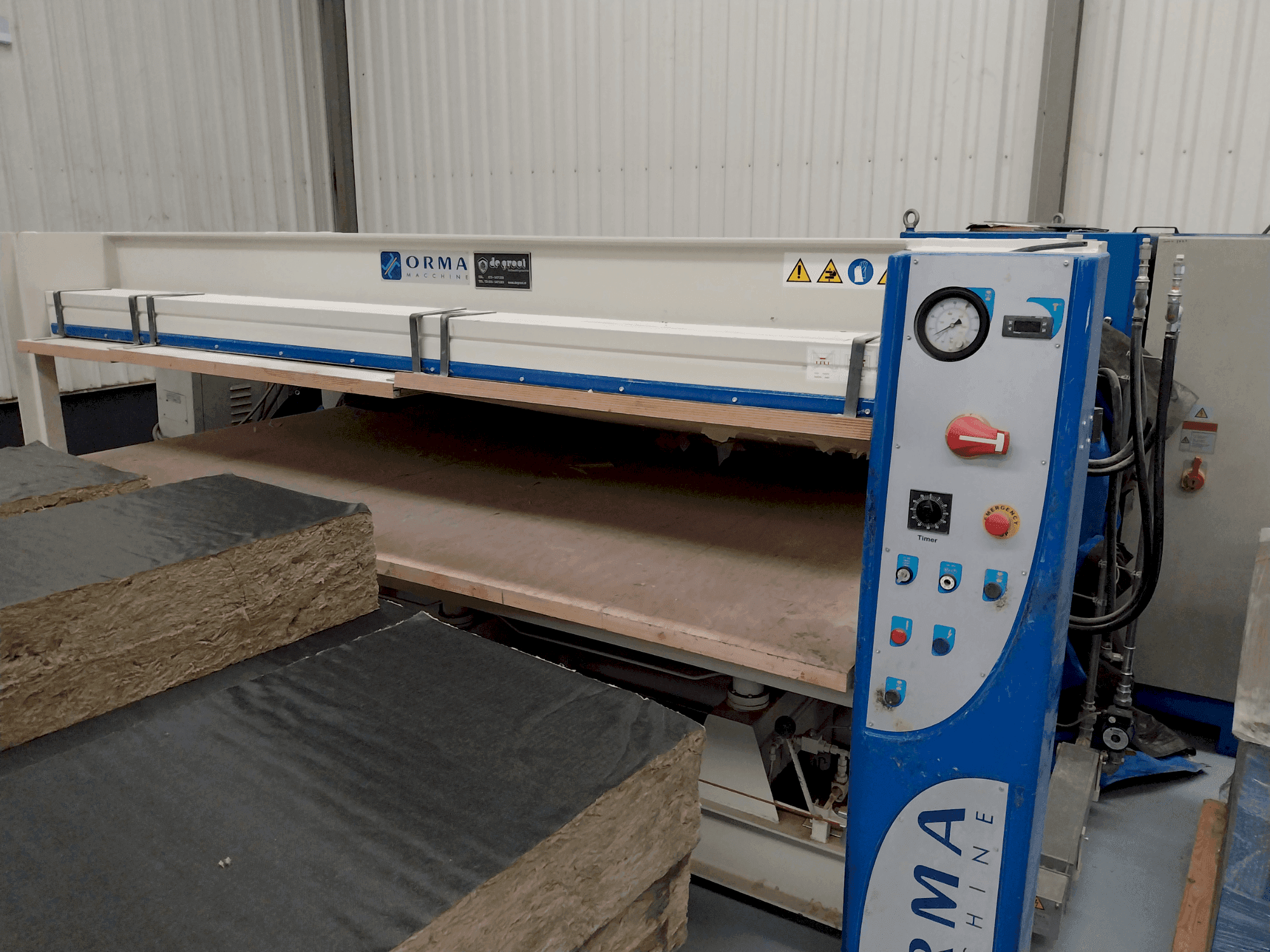 Front view of ORMA C/6 30/13 AS-BA (2009)  machine