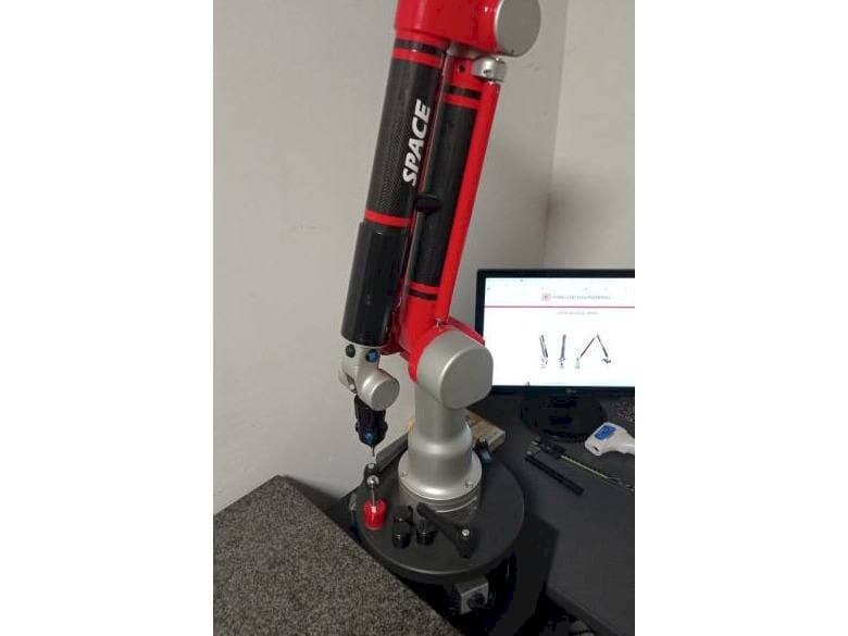 Front view of Tomelleri Engineering Space - 6 Axes  machine