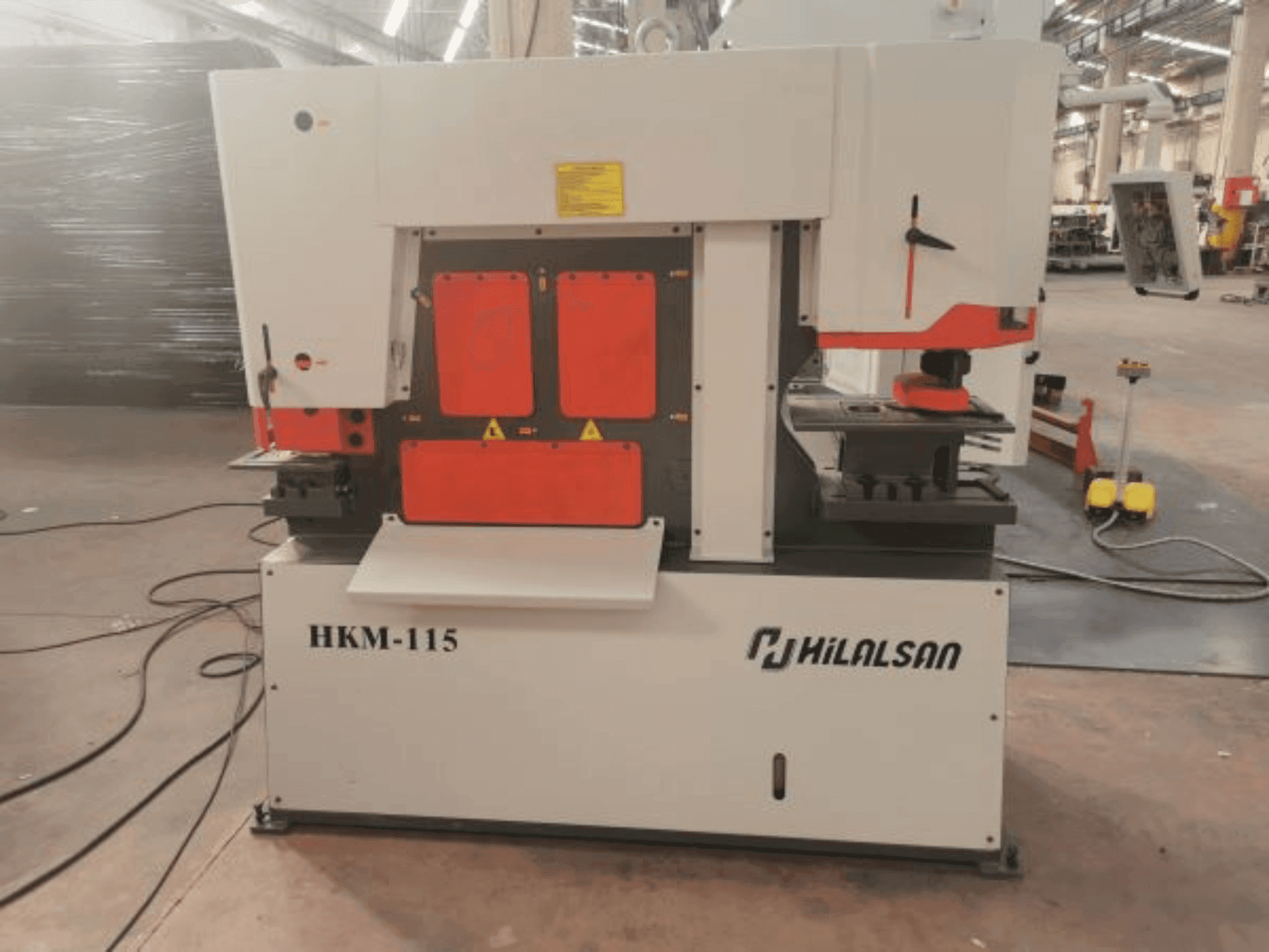 Front view of HILALSAN HKM-115  machine