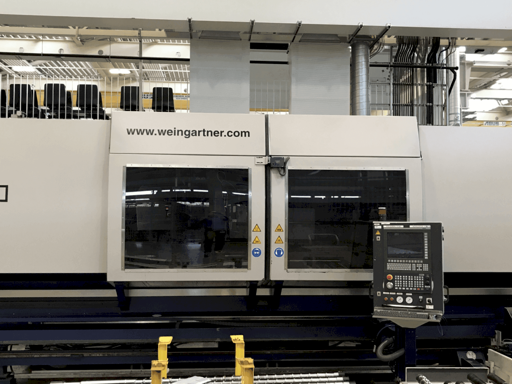 Front view of Weingartner Finish 450/3000  machine