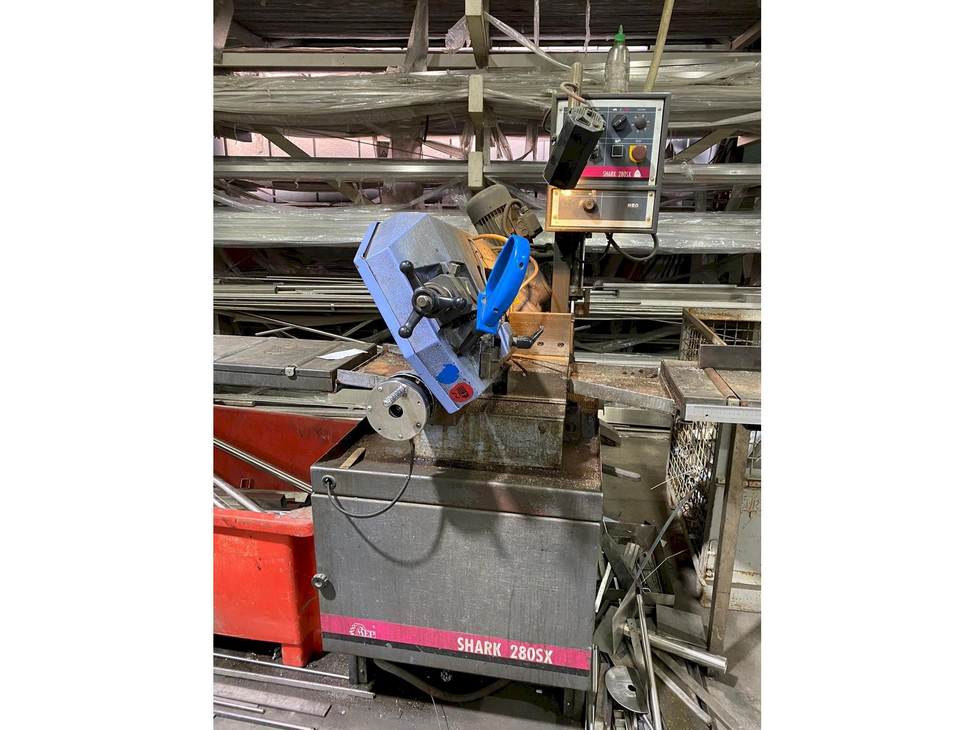 Front view of Nisshinbo MAP-750  machine