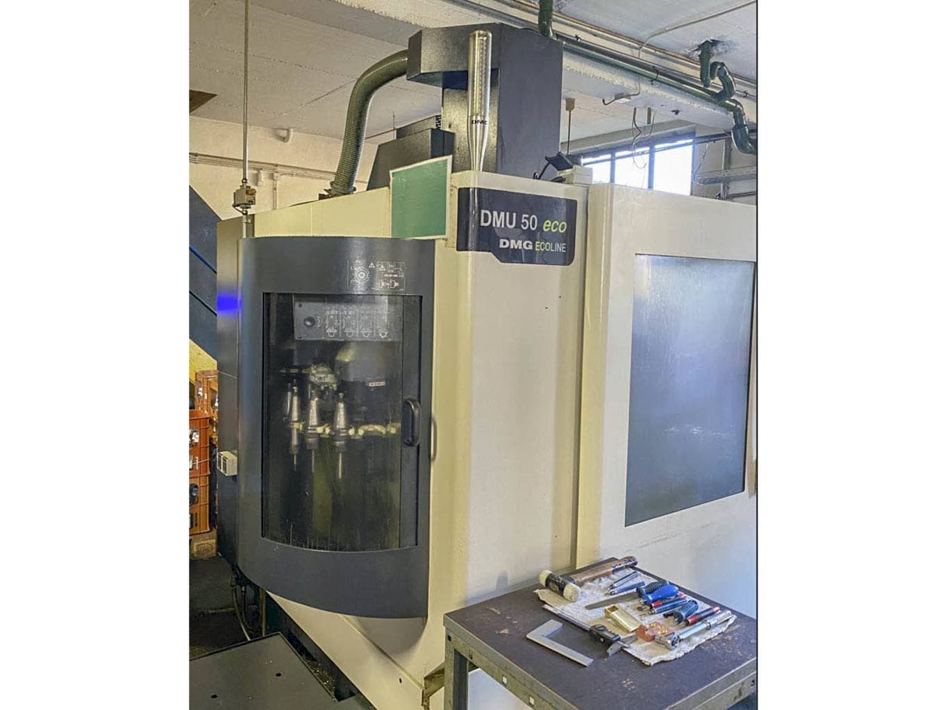 Front view of DMG MORI DMU 50 eco  machine