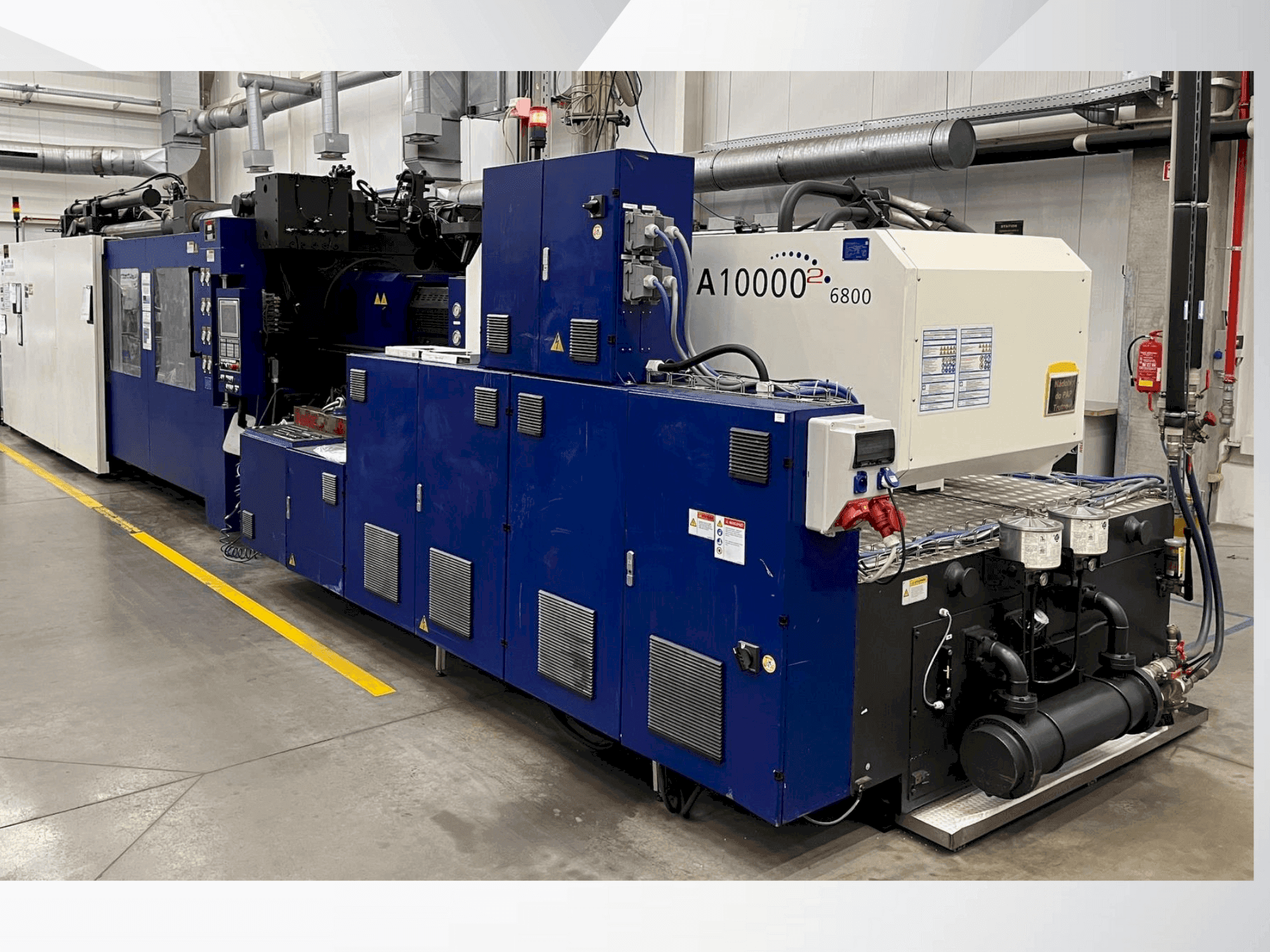 Front view of HAITIAN MARS MA10000 II  machine