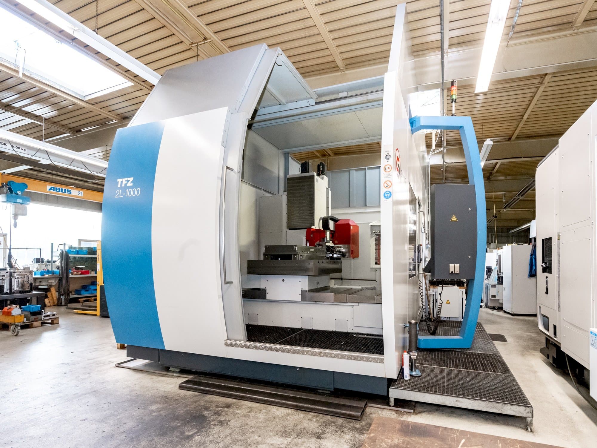 Front view of SAMAG TFZ 2L-1000  machine