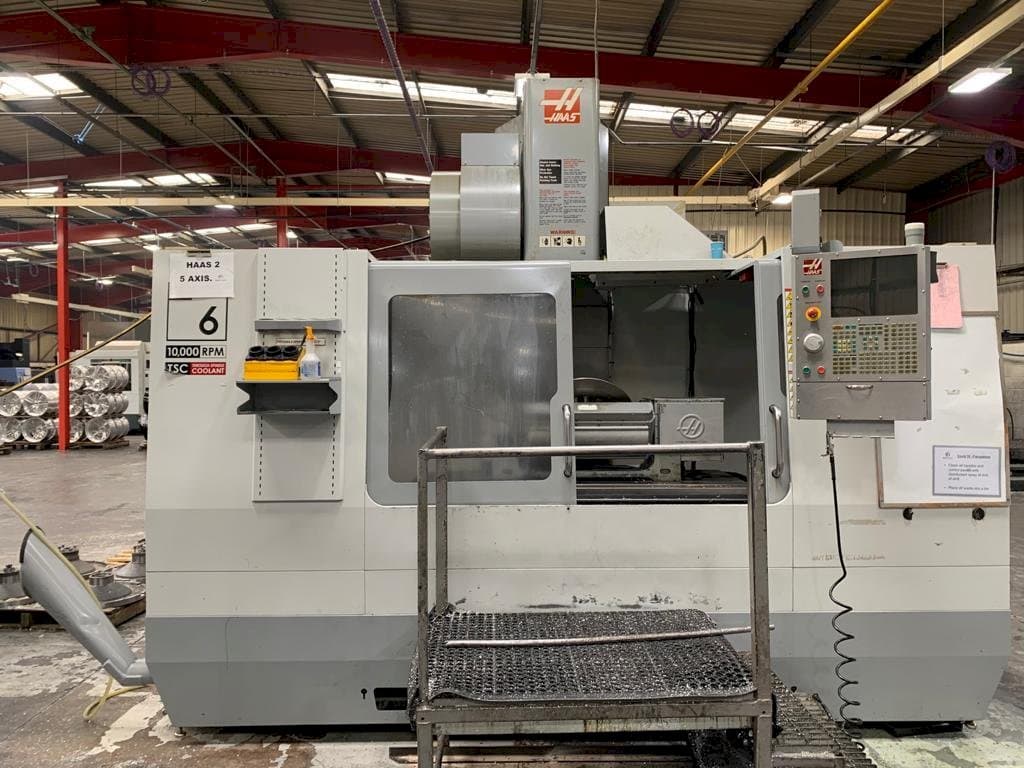 Front view of HAAS VF-6/40  machine