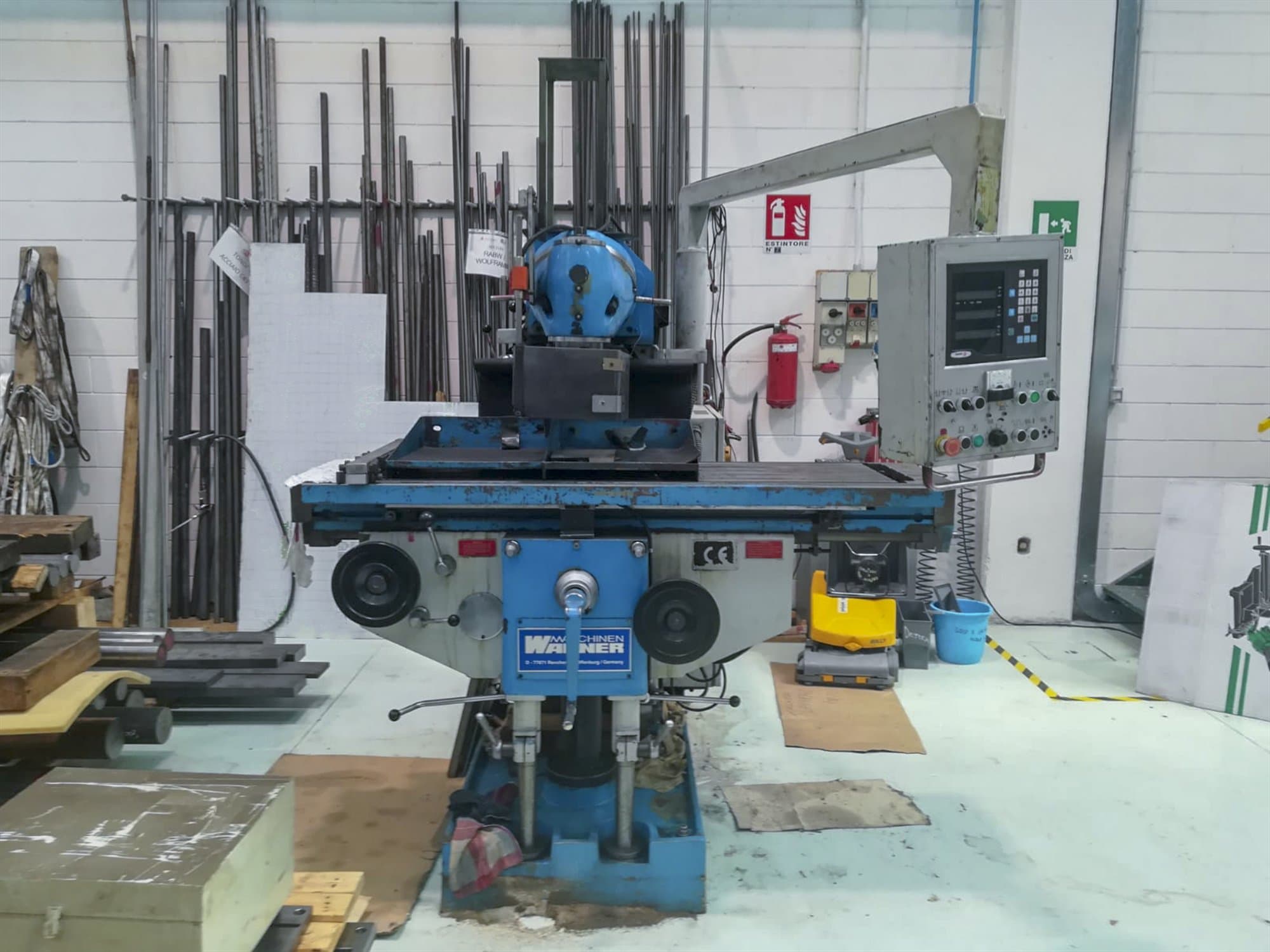 Front view of WAGNER FCQ 1635 machine