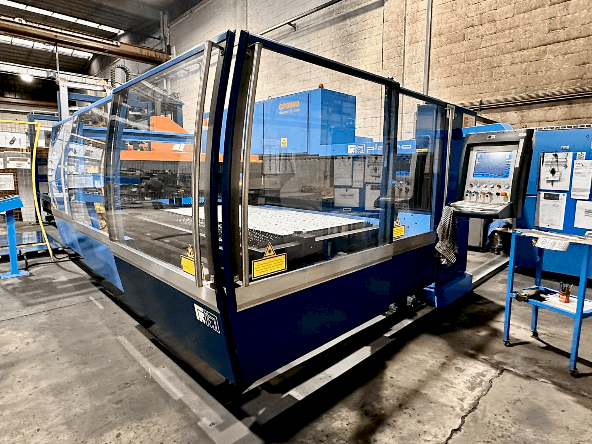 Front view of Prima Industrie Platino 1530  machine