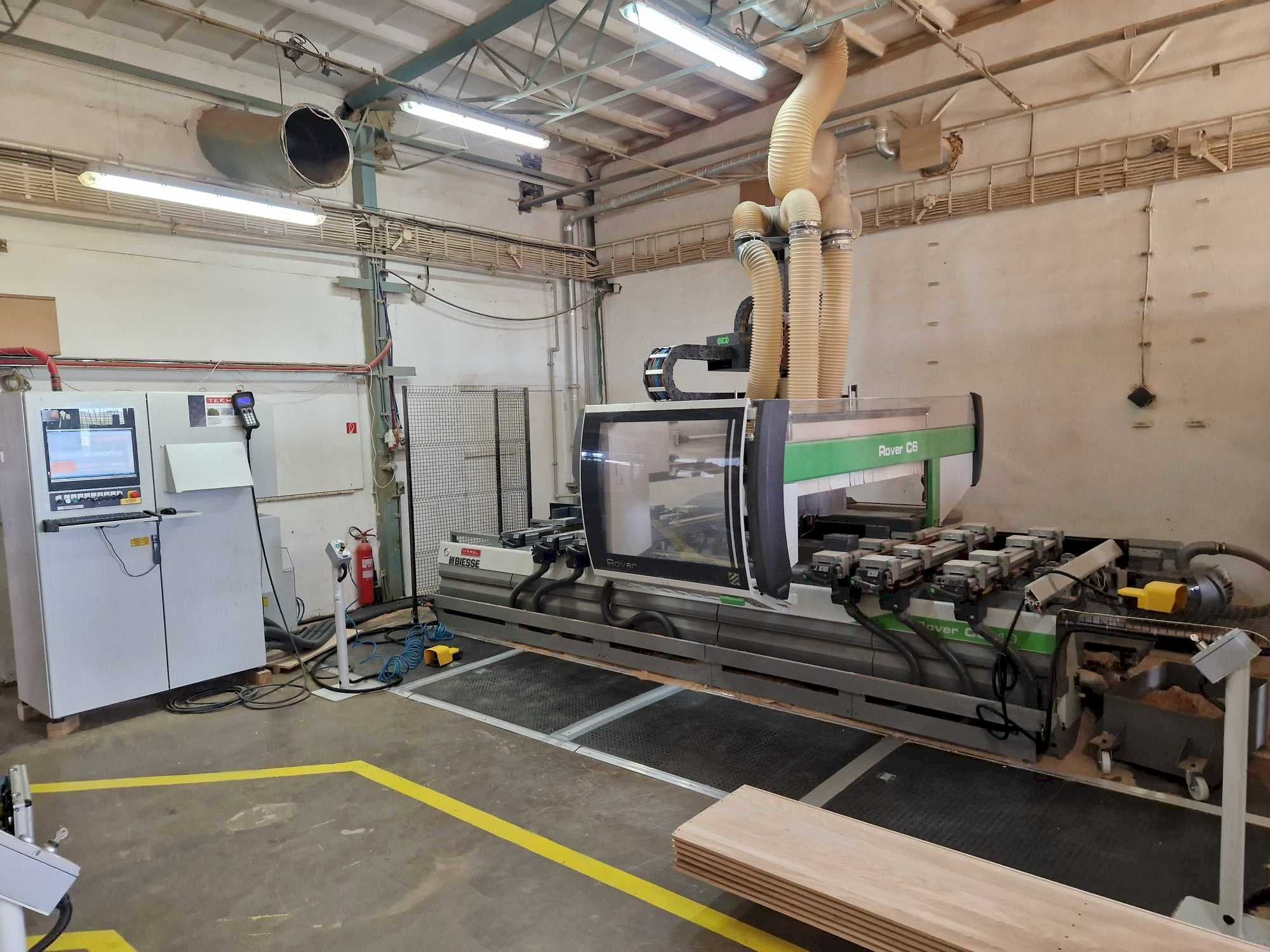 Front view of BIESSE ROVER C6.40  machine