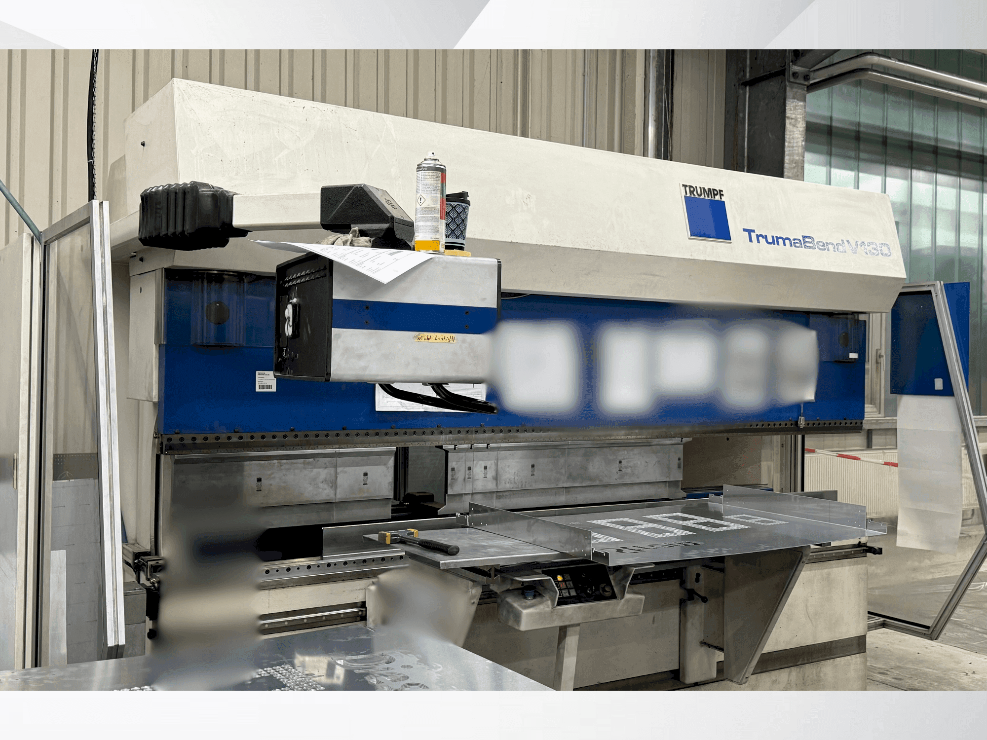 Front view of TRUMPF TrumaBend V130  machine