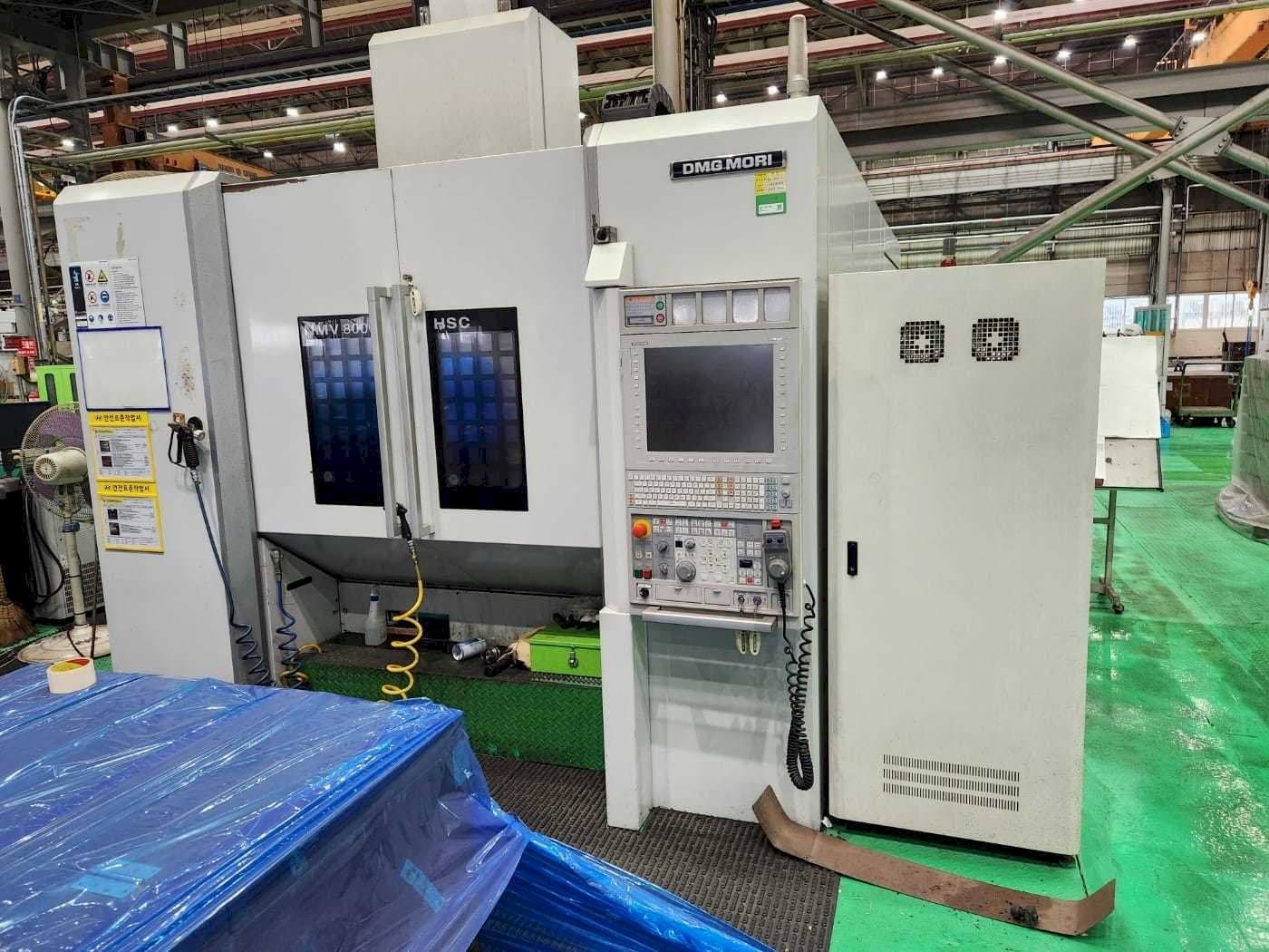 Front view of DMG MORI NMV 8000 DCG / 40  machine