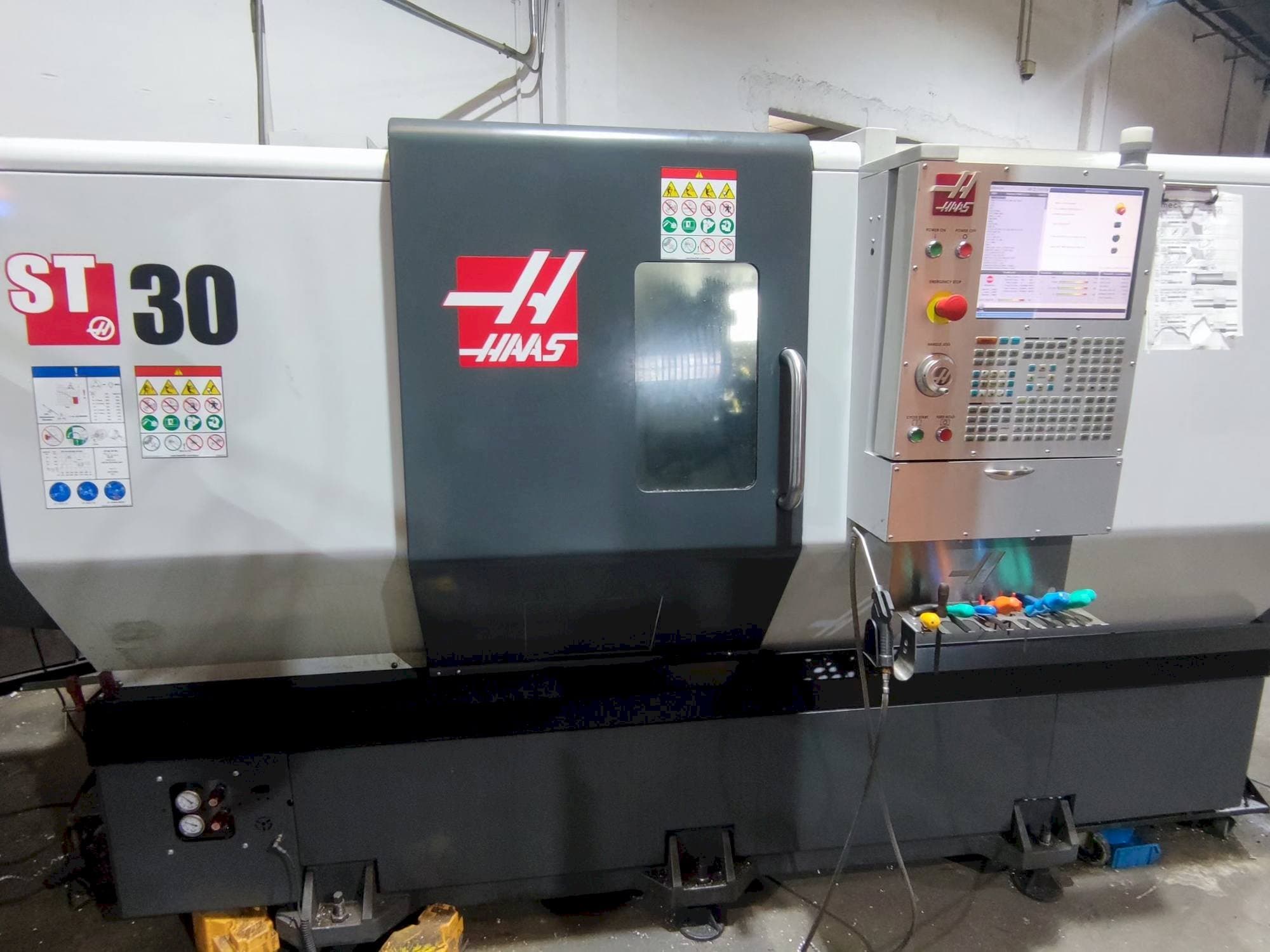 Front view of HAAS ST-30  machine