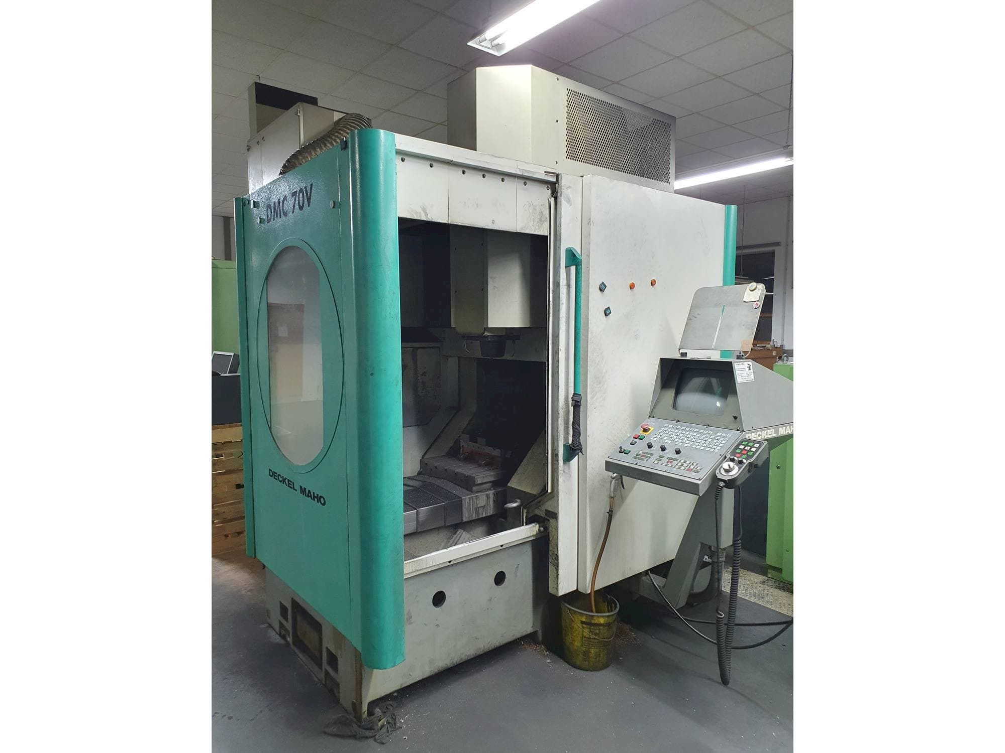 Front view of DMG DMC 70 V  machine