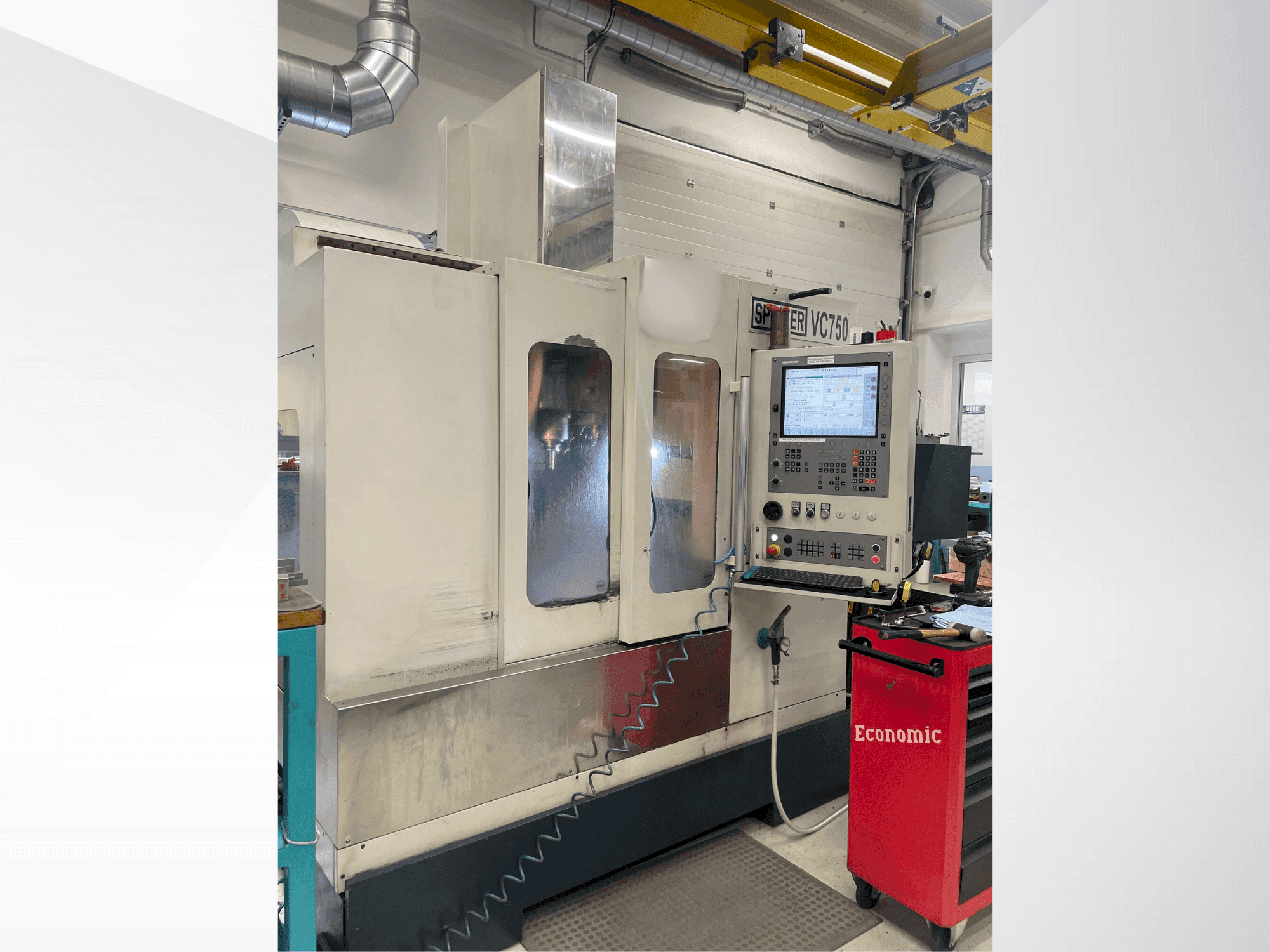 Front view of SPINNER VC 750  machine