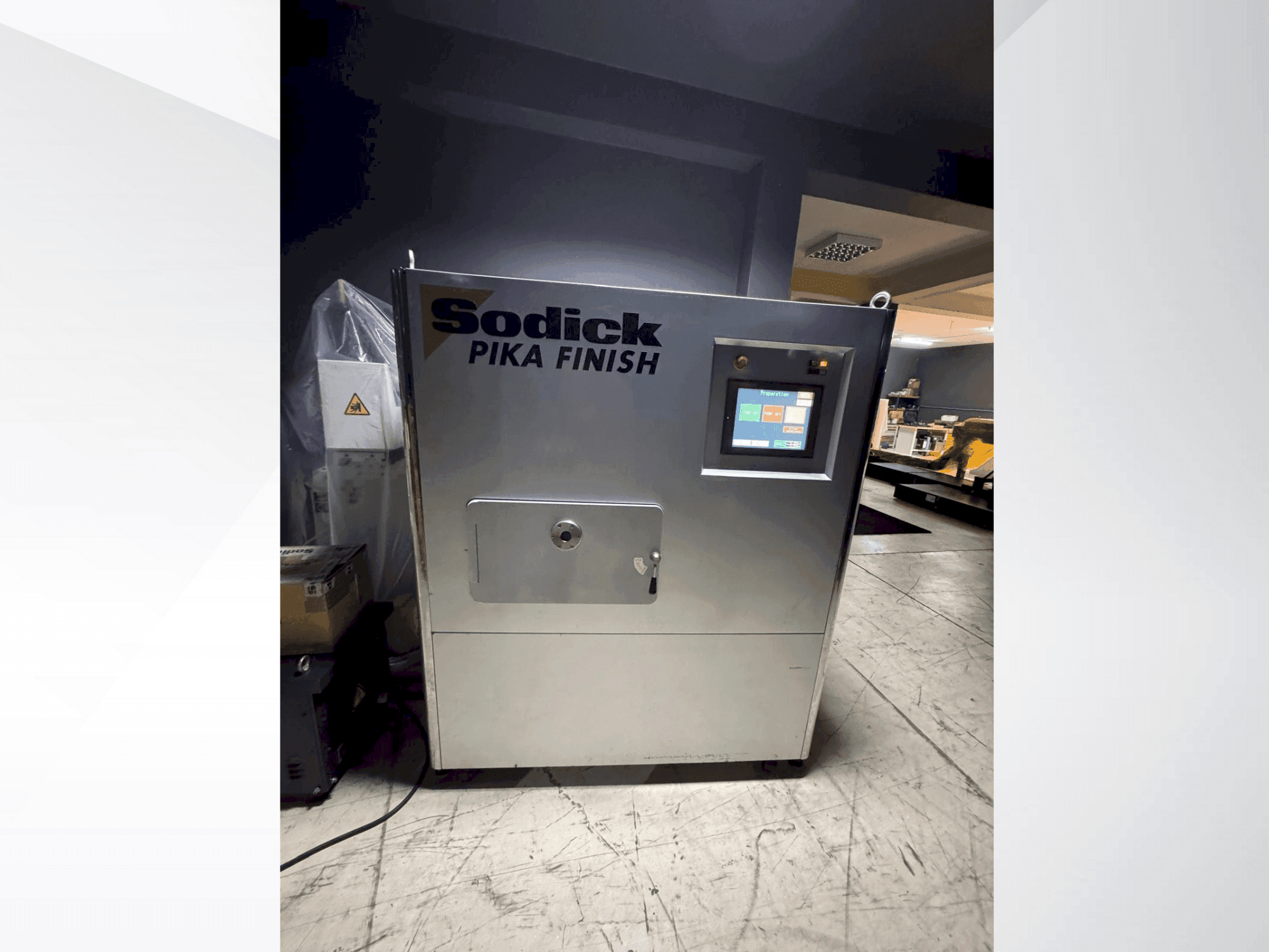 Front view of Sodick Picka PF-32A  machine