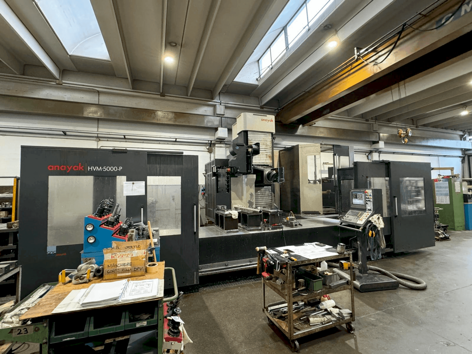 Front view of ANAYAK HVM 5000P  machine