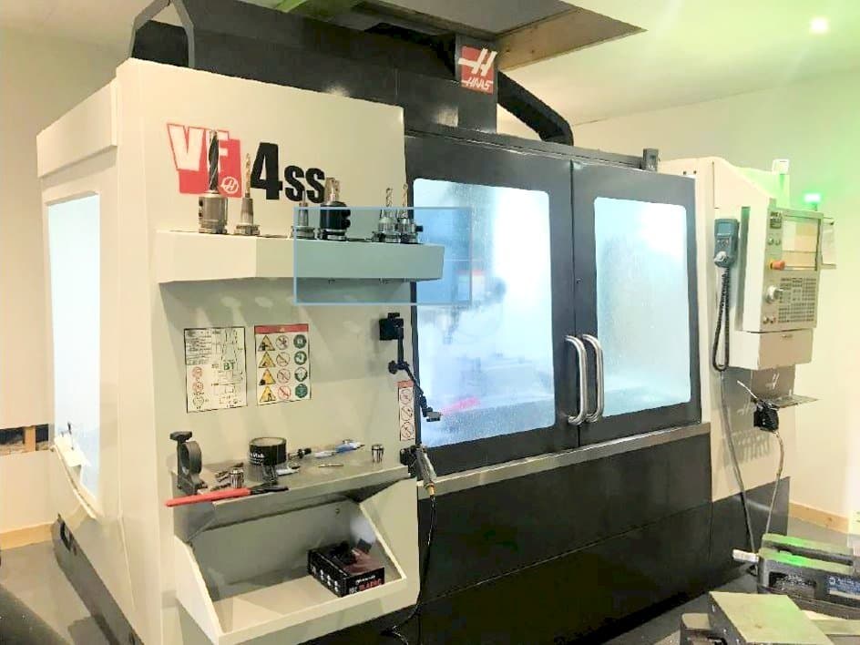 Front view of HAAS VF-4SS  machine