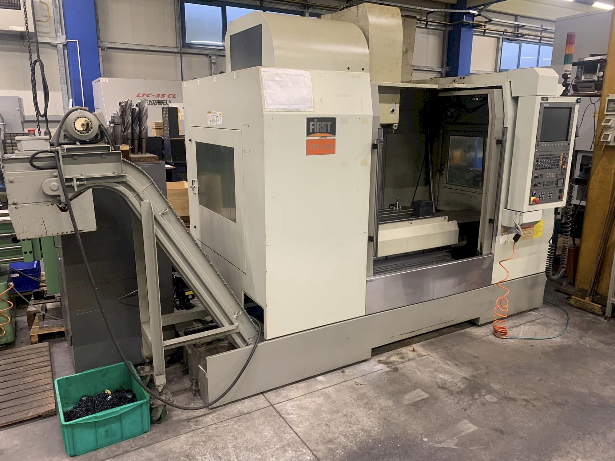 Front view of FIRST MCV 1000  machine