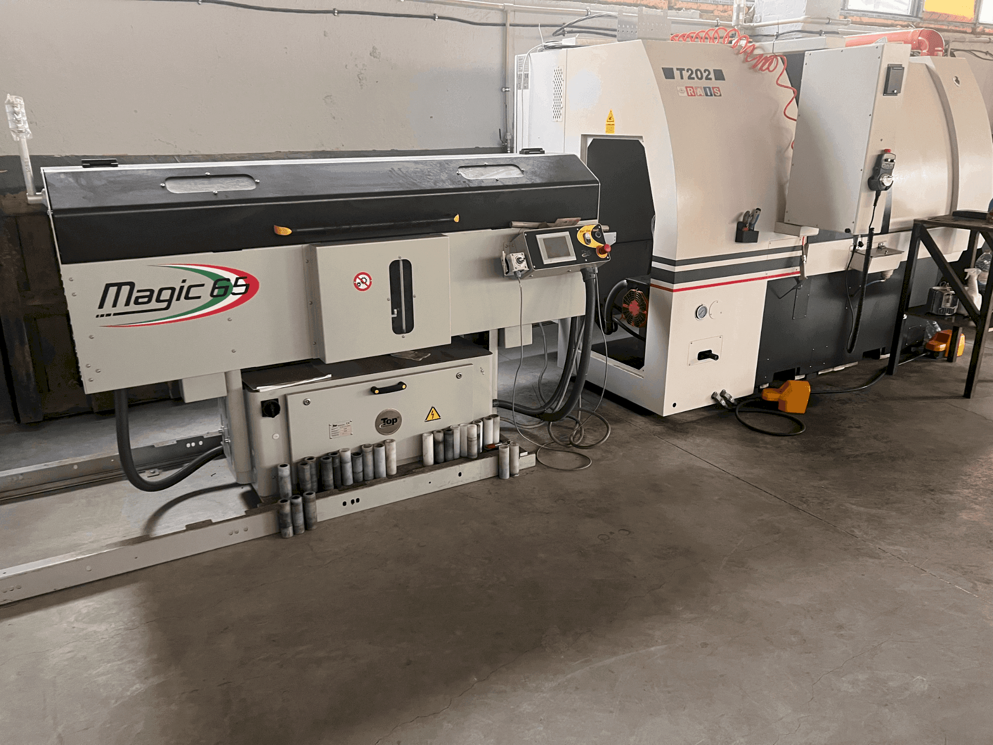 Front view of RAIS T202  machine