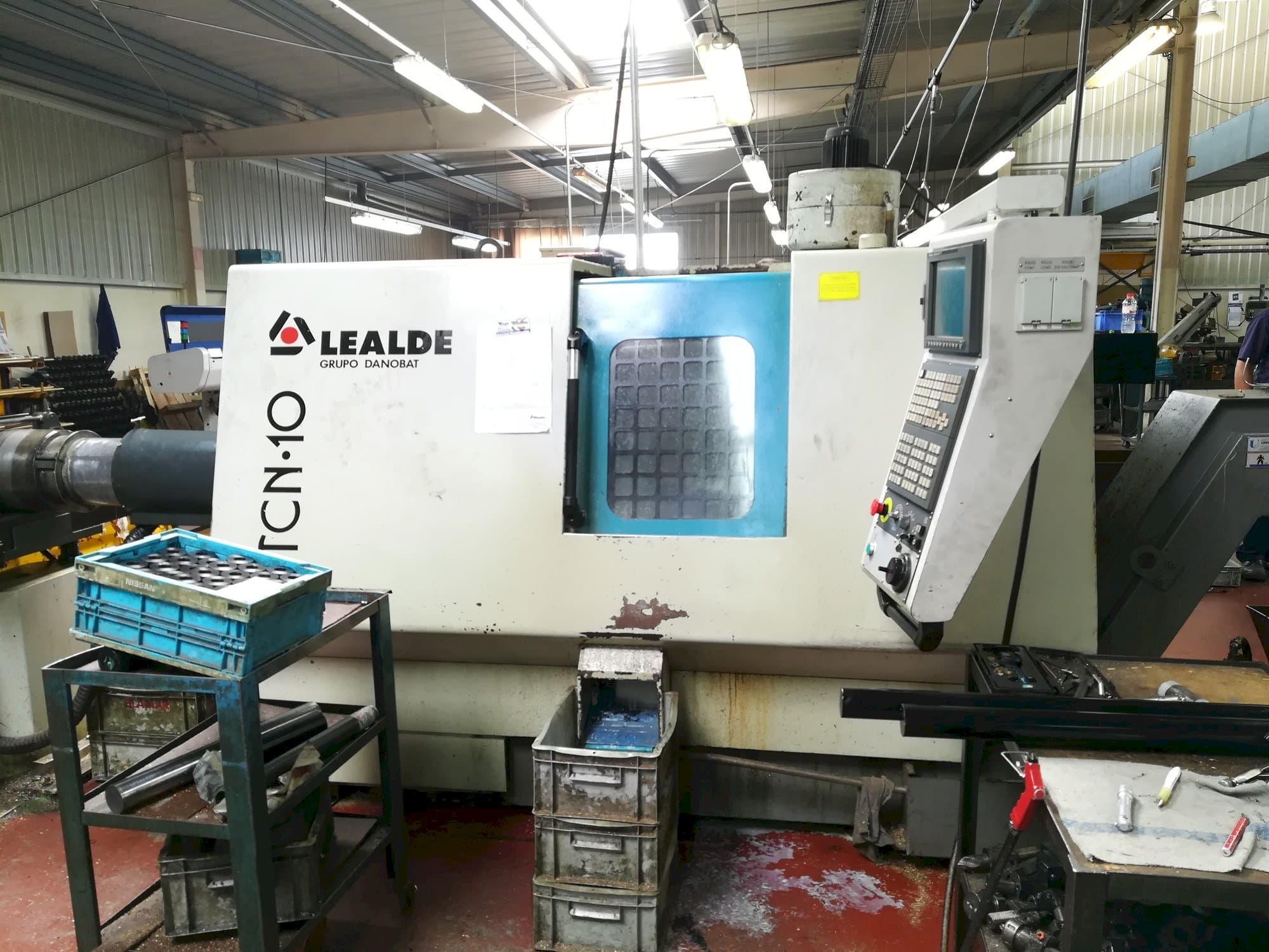 Front view of Lealde TCN 10  machine