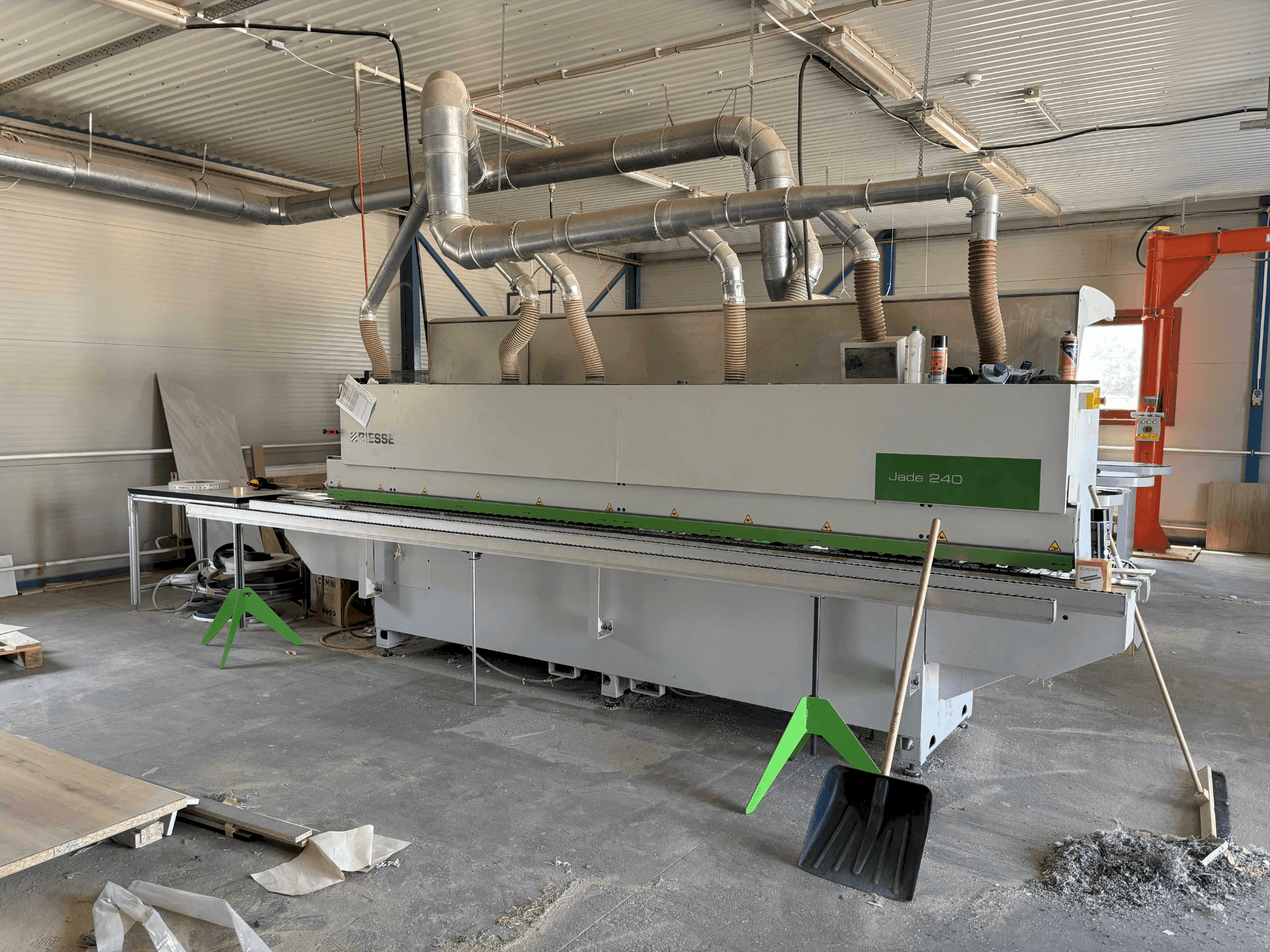 Front view of BIESSE Jade 240  machine