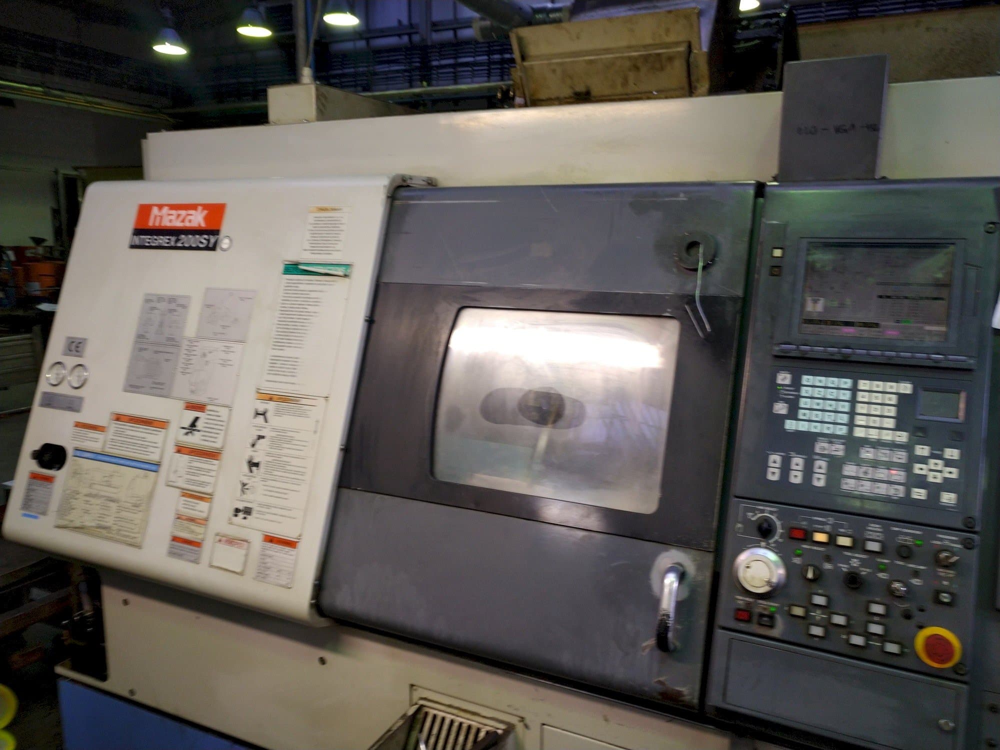 Front view of Mazak INTEGREX 200 SY  machine