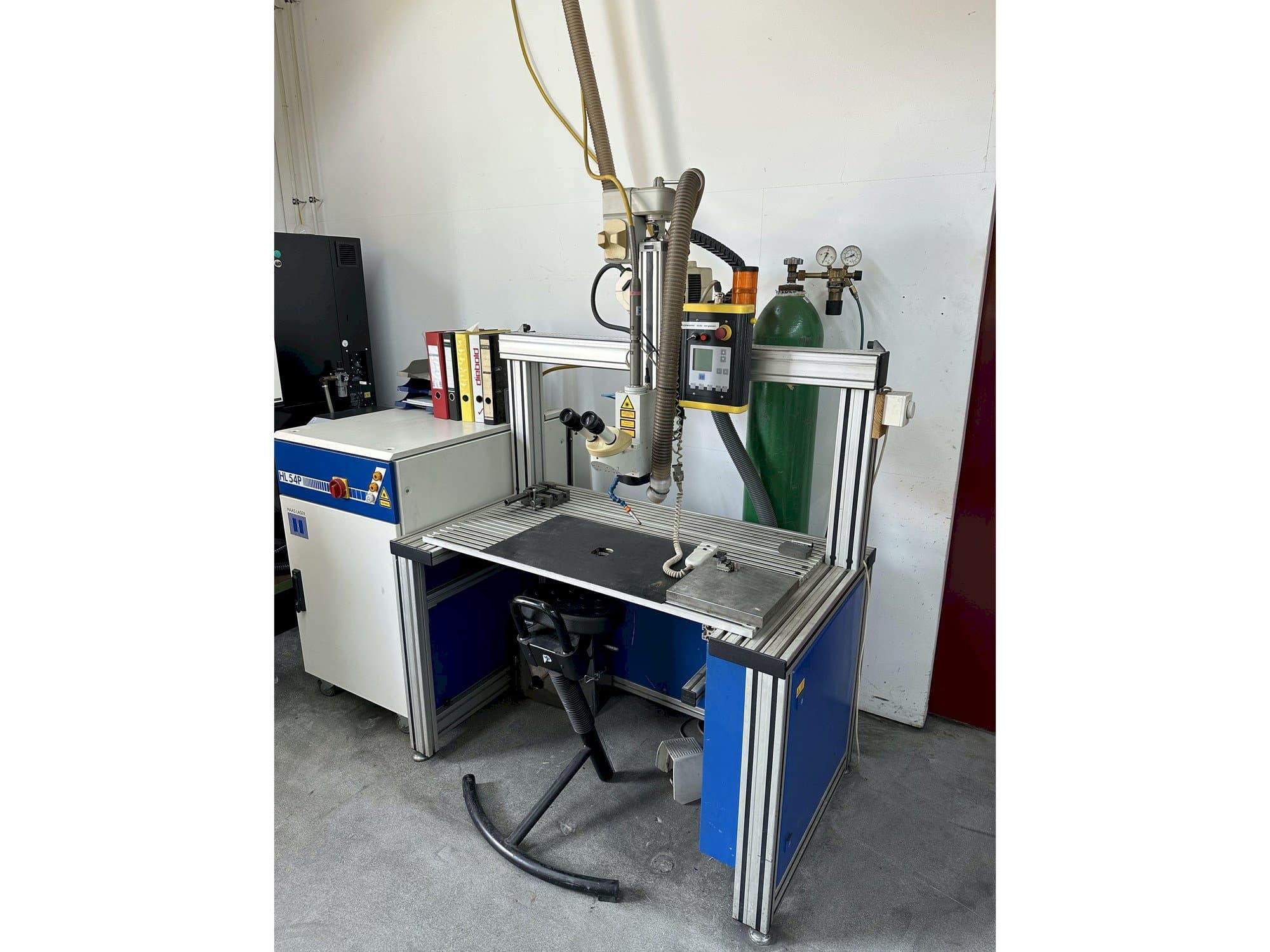 Front view of Haas-Laser HL 54P  machine