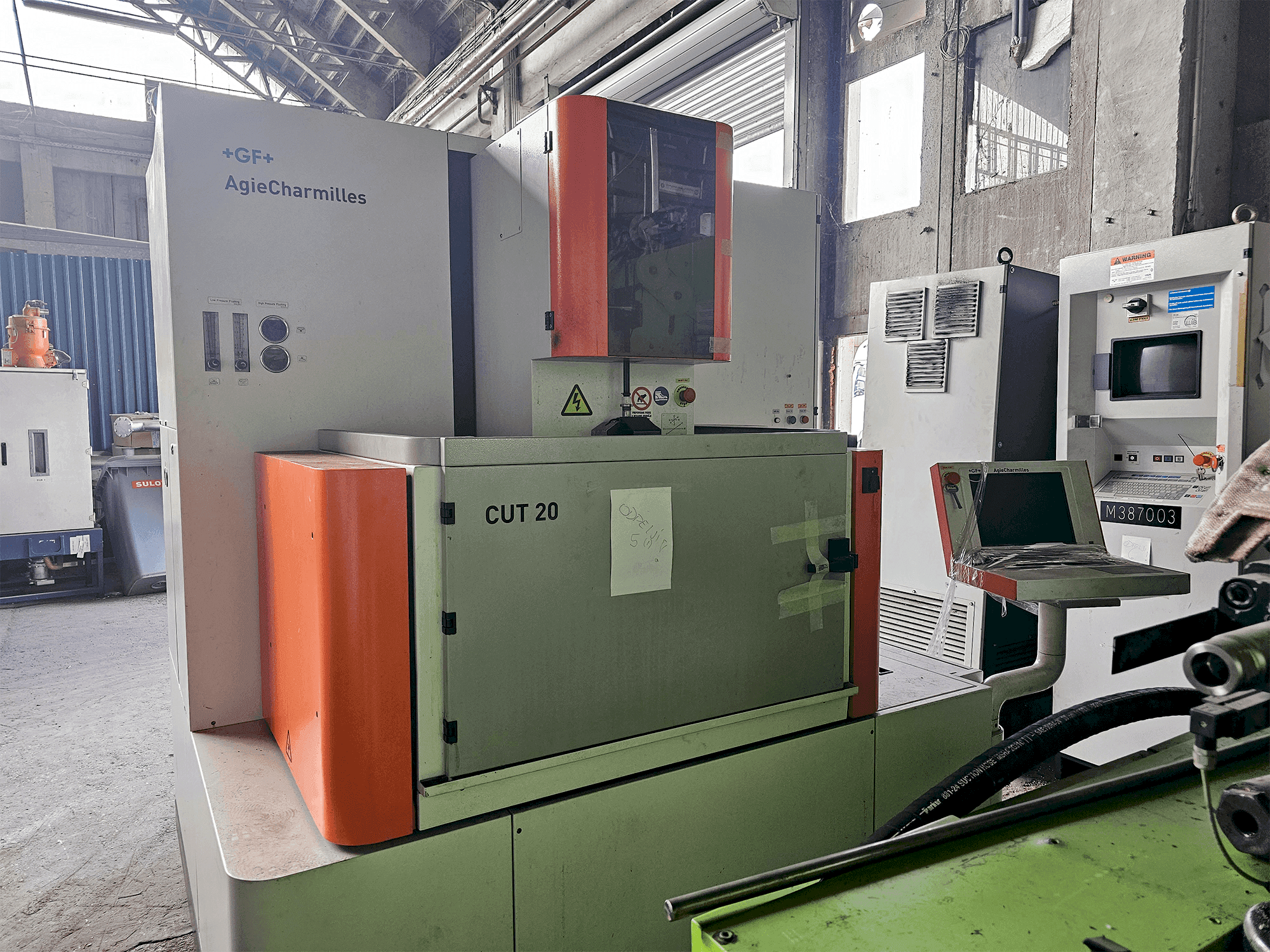 Front view of AgieCharmilles CUT 20  machine