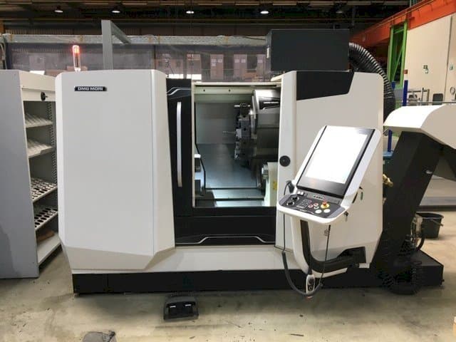 Front view of DMG MORI CLX 450  machine