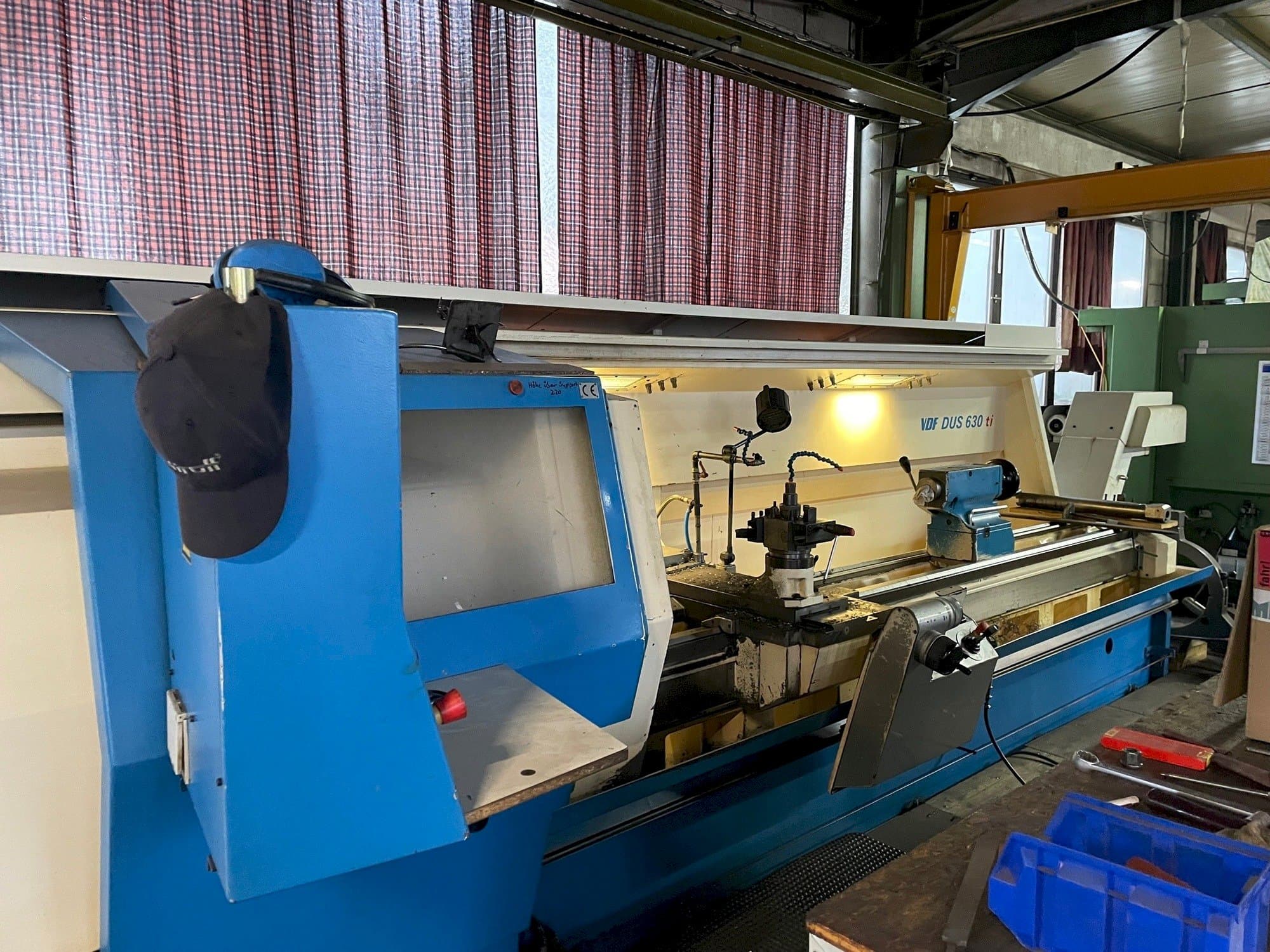 Front view of VDF BOEHRINGER  machine