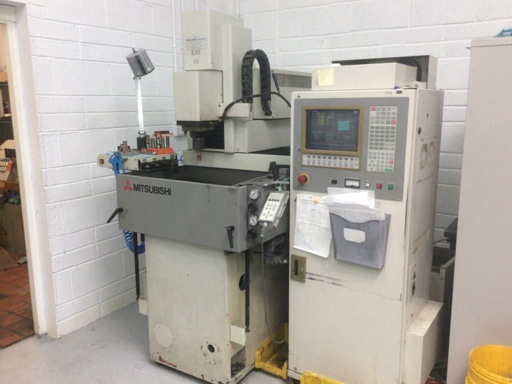 Front view of Mitsubishi EX 8  machine