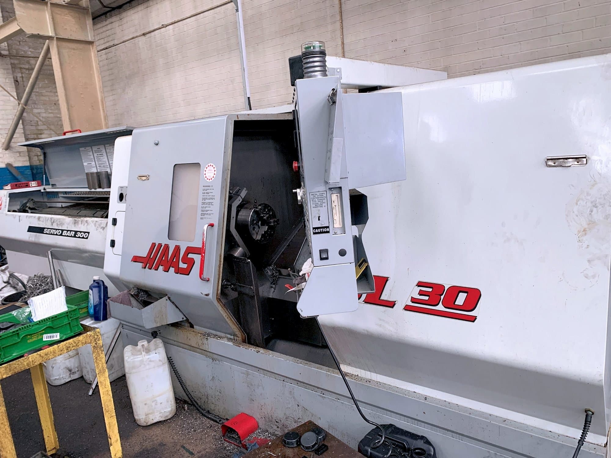 Front view of HAAS SL-30  machine