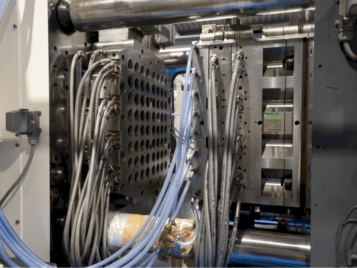 Side view of FOSTAG 64fold  machine