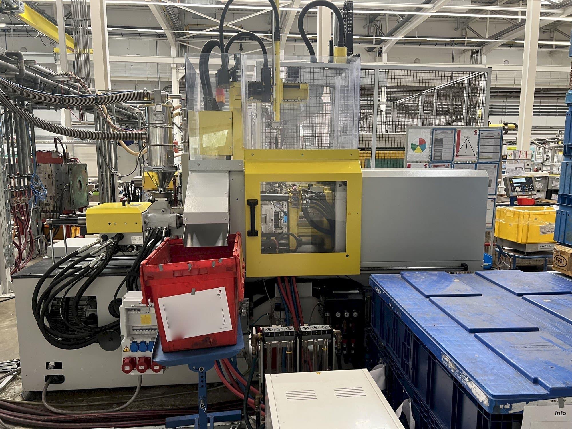 Front view of Arburg 270S 350 - 70  machine