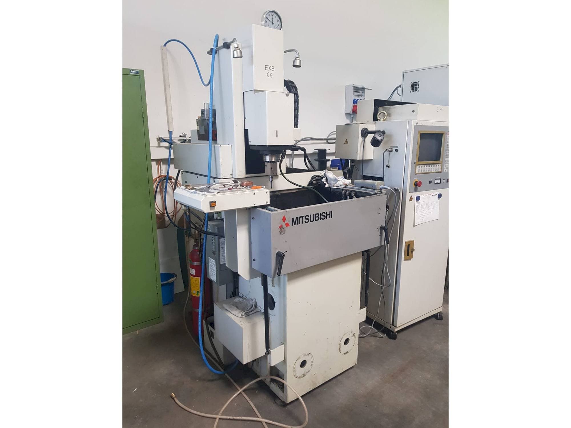 Front view of Mitsubishi EX 8  machine