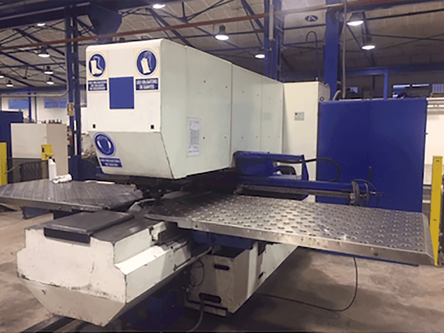 Front view of Trumpf Trumatic 240R  machine