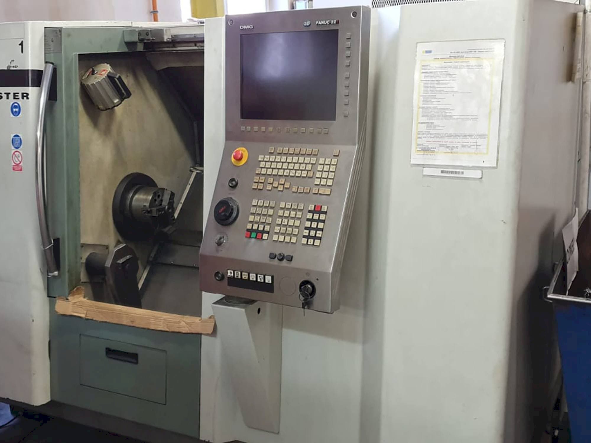 Front view of Gildemeister CTX 210  machine