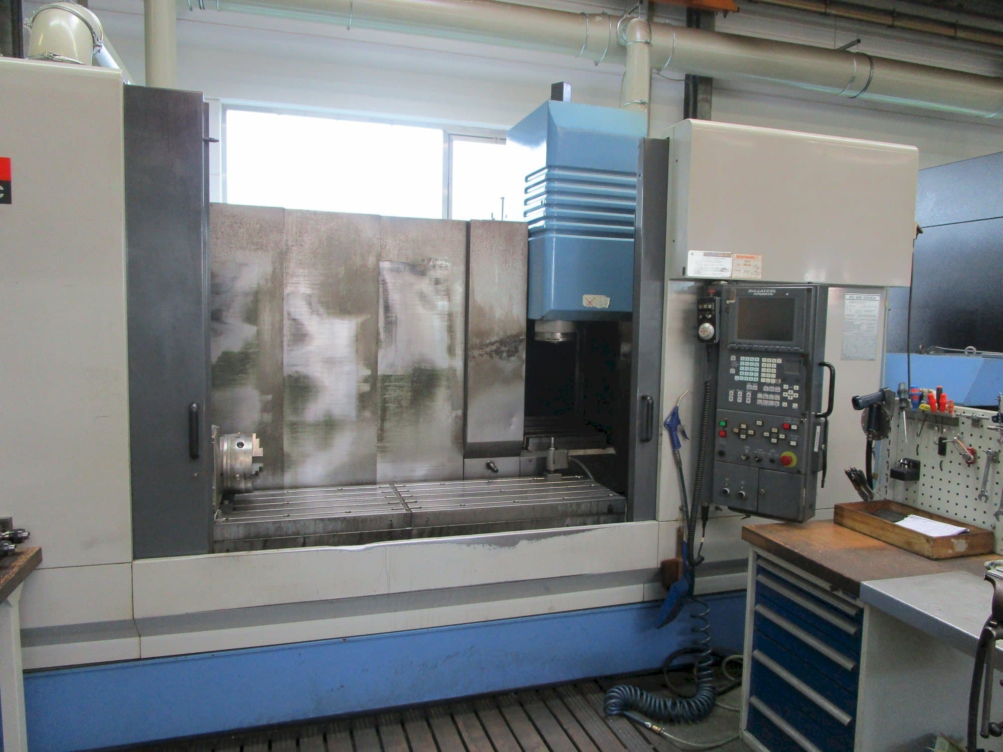 Front view of Mazak VTC 200 C  machine