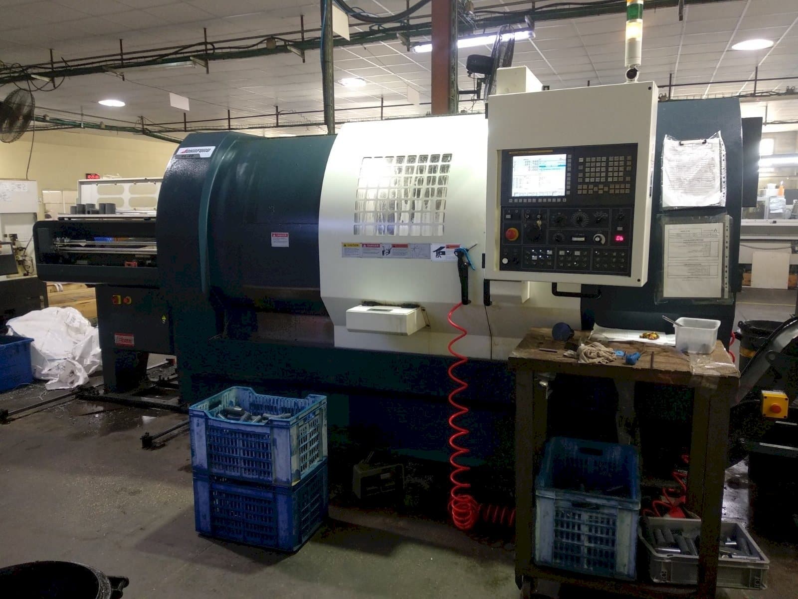 Front view of Johnford SL-40  machine