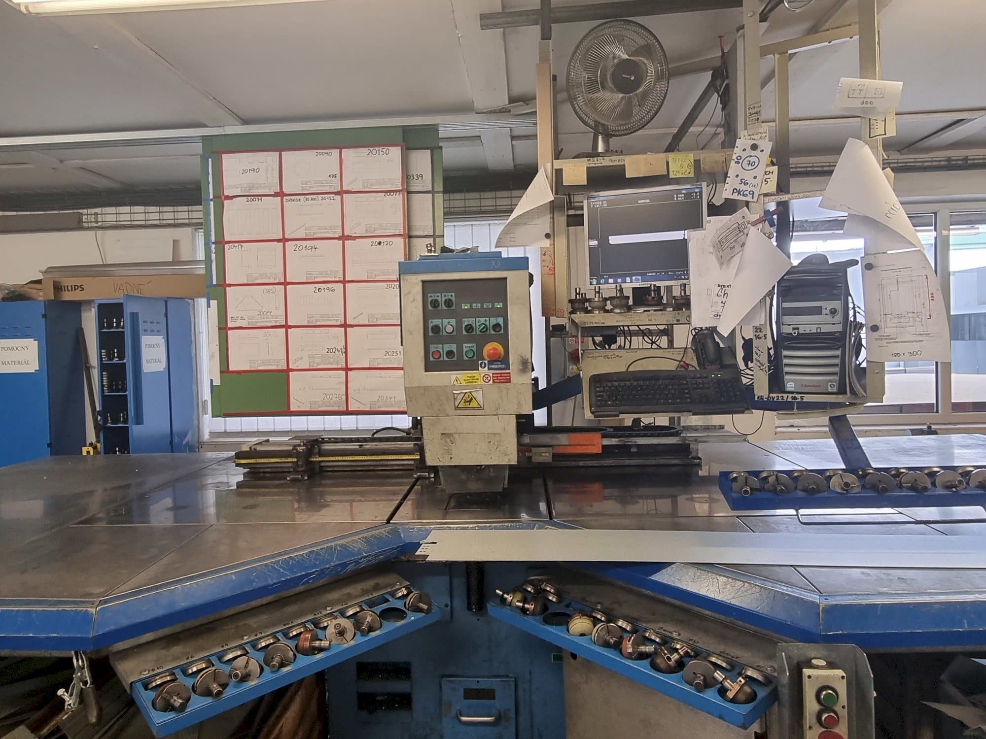 Front view of Euromac CX 750/30 CNC  machine
